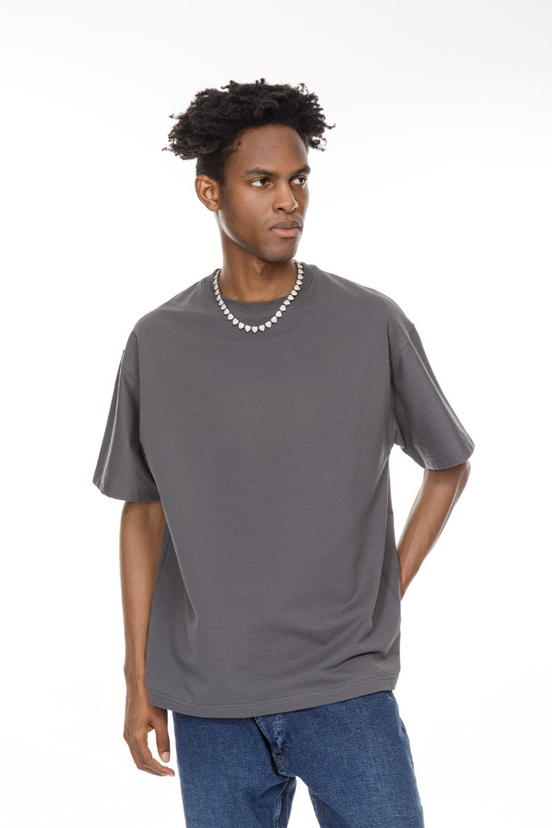 DNM UNITED Dark Grey T-Shirt - oversized