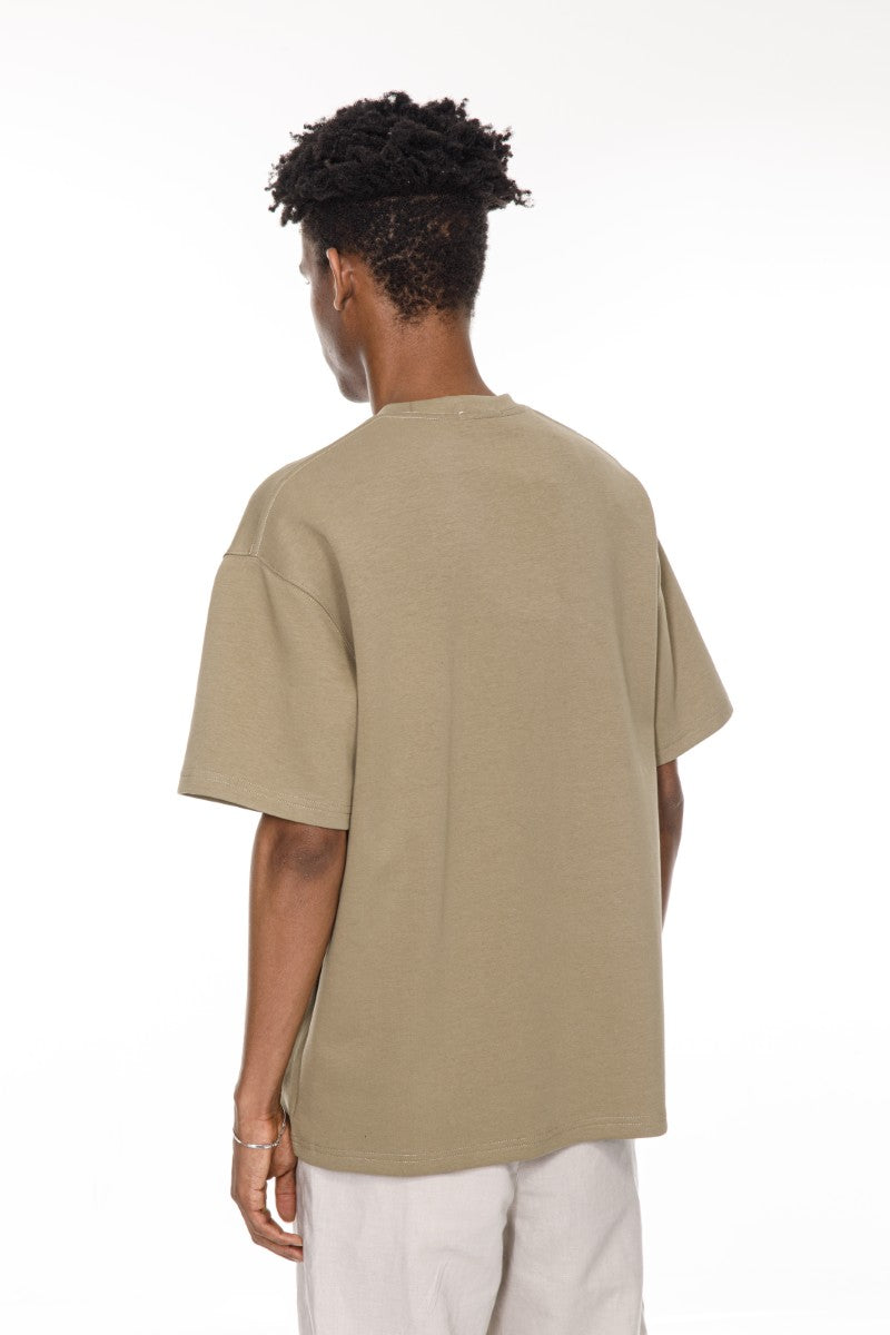 DNM UNITED Army Green T-Shirt - oversized