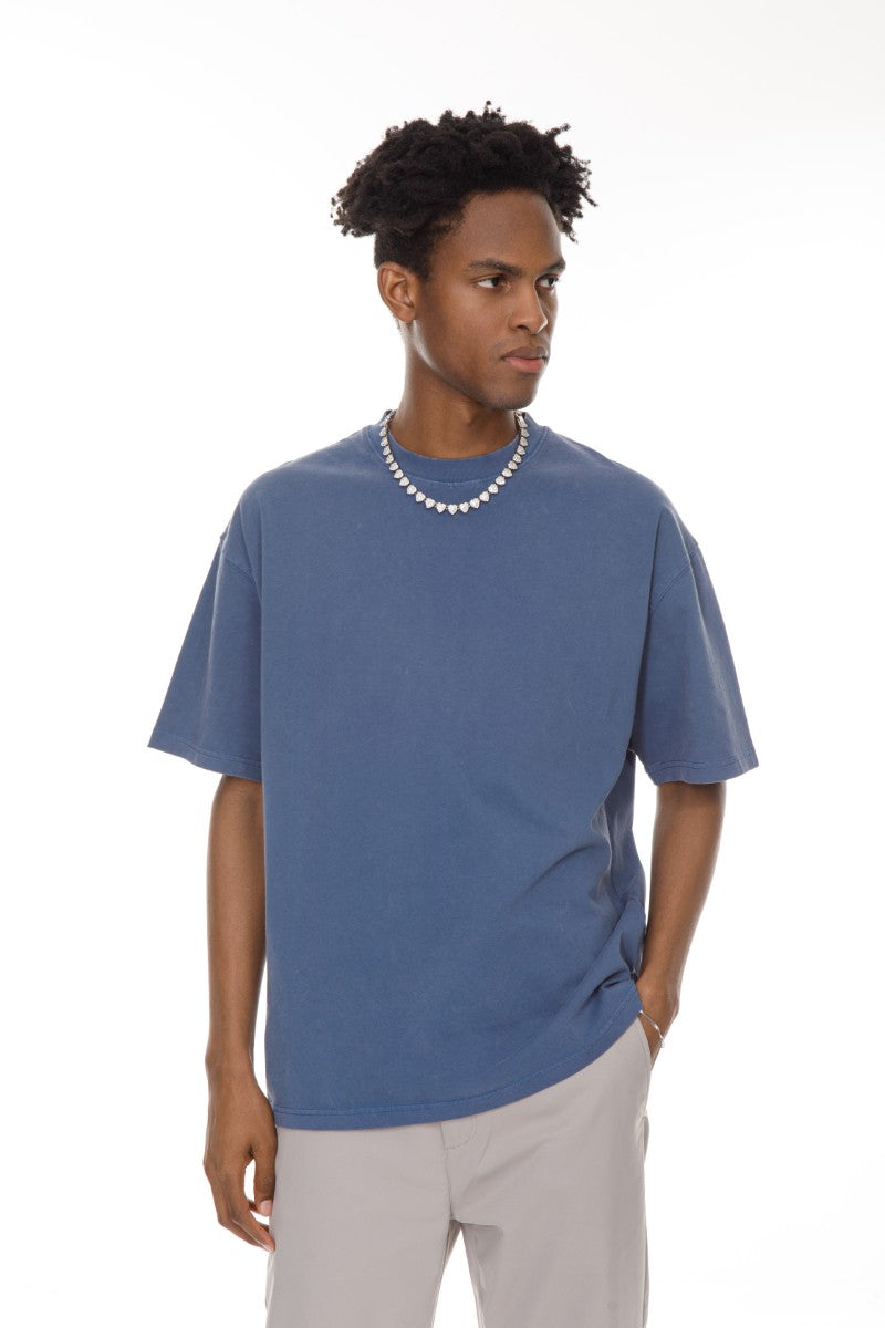 DNM UNITED Blue T-Shirt %100 COTTON - oversized