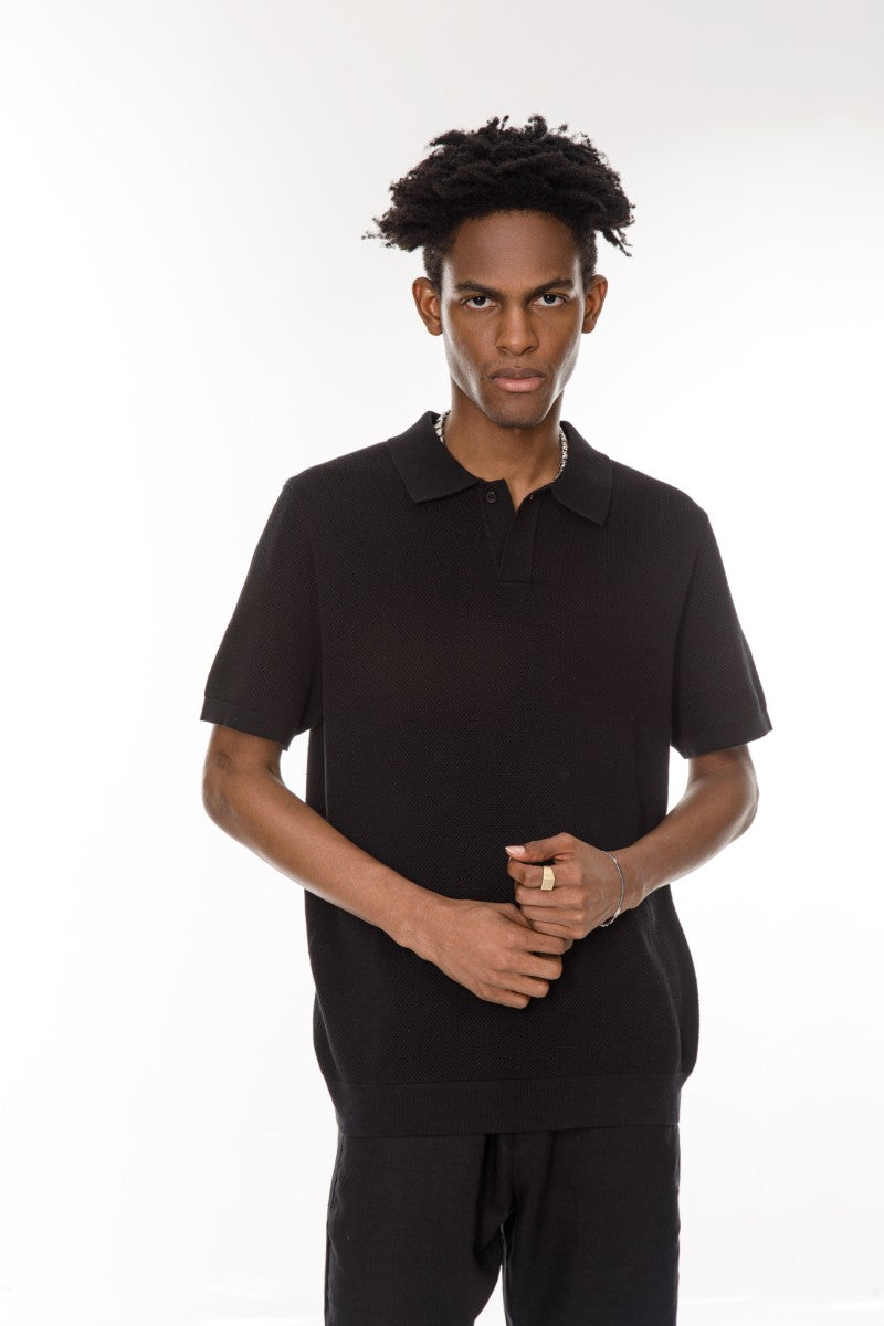 DNM UNITED Black T-Shirt – 100% Cotton - old money