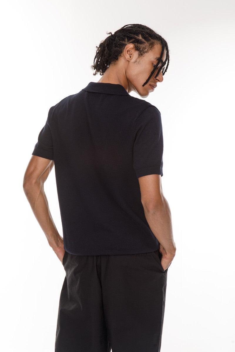 DNM UNITED D.Navy T-Shirt – 100% Cotton - old money