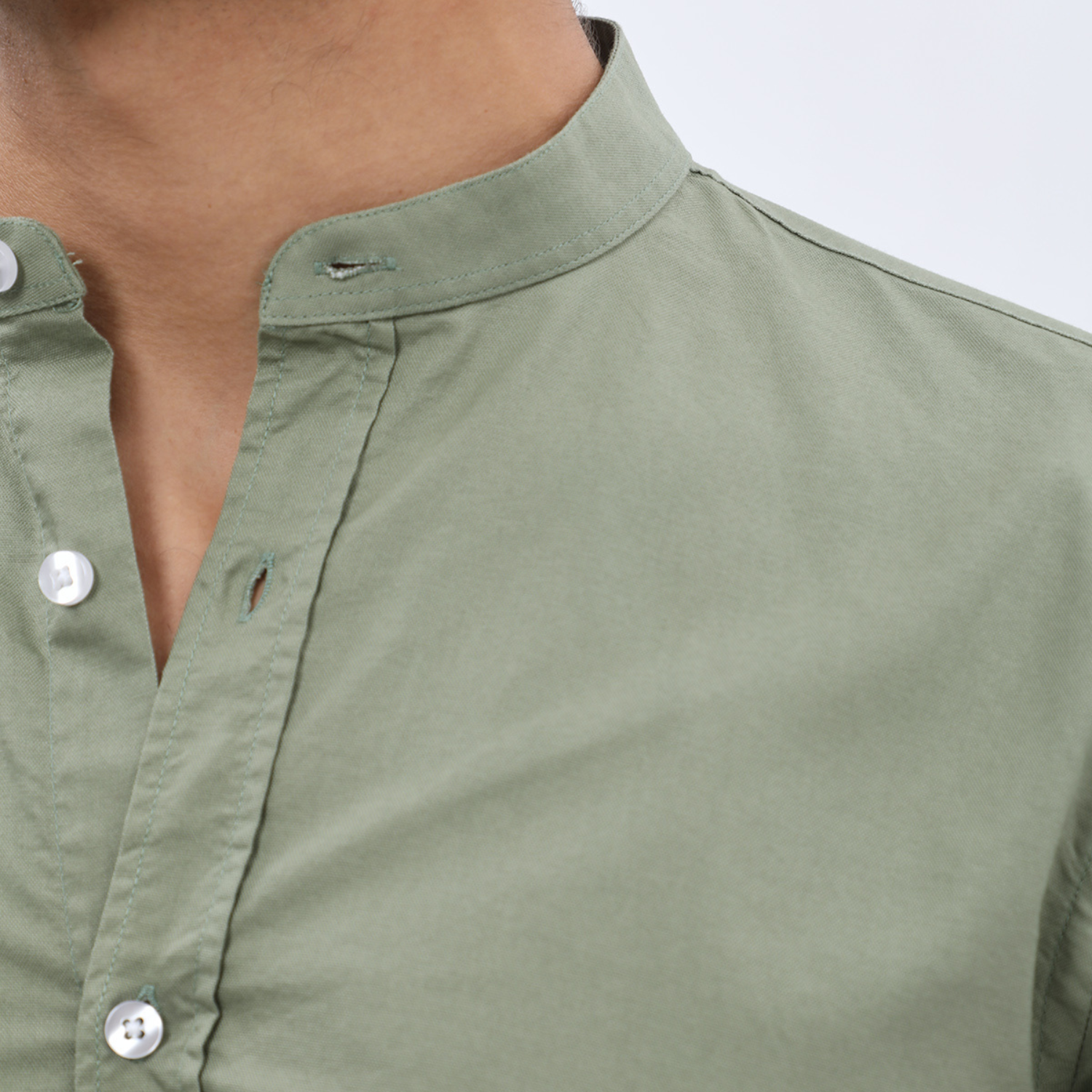 Mao-Collar Shirts
