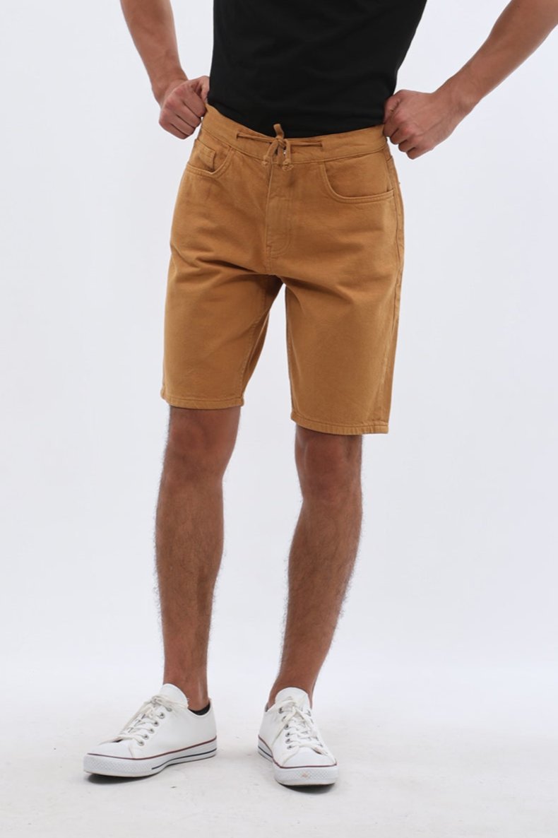 JEANSPRO 100% Cotton Shorts - Mustard