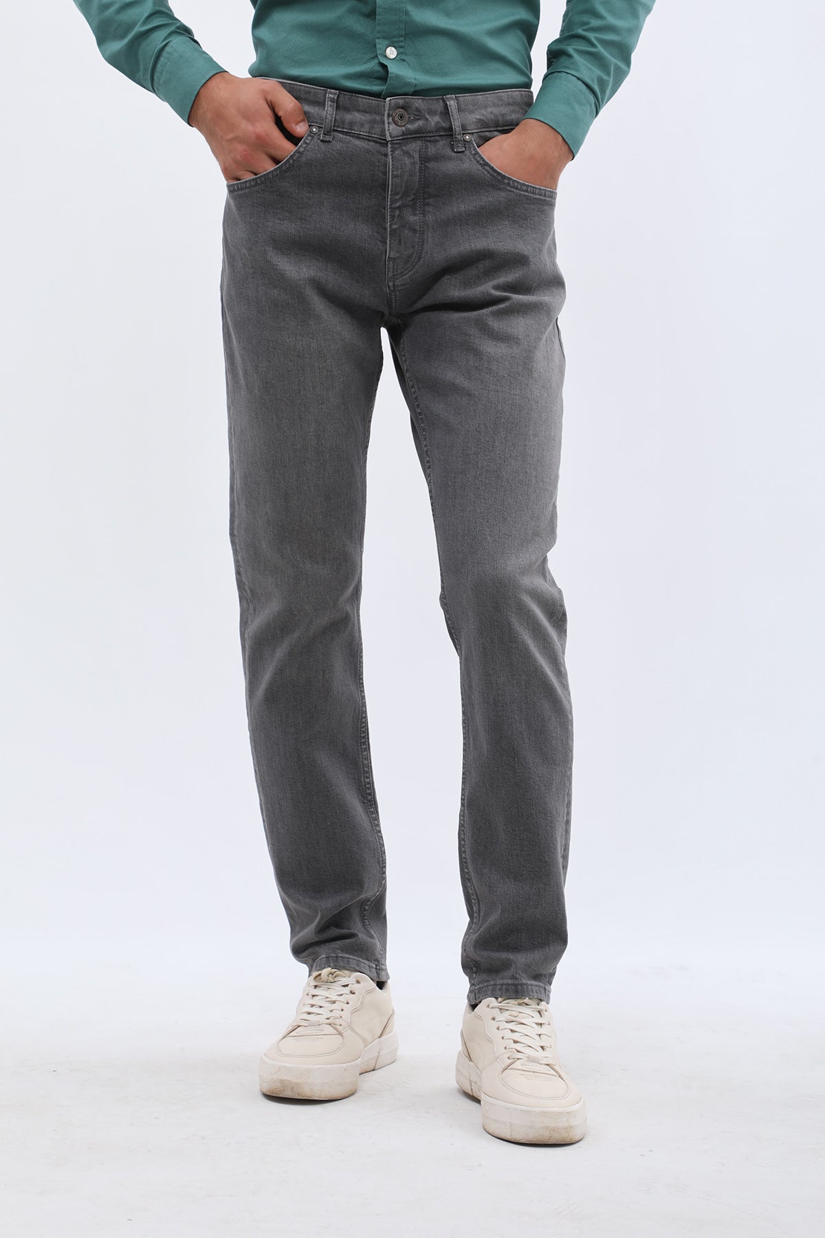 JEANSPRO Slim Fit Jeans - Light Gray