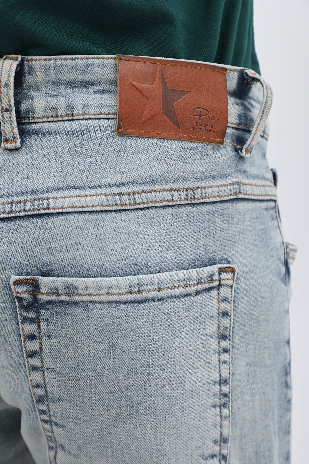 JEANSPRO Slim Fit Jeans - Light Blue Washed