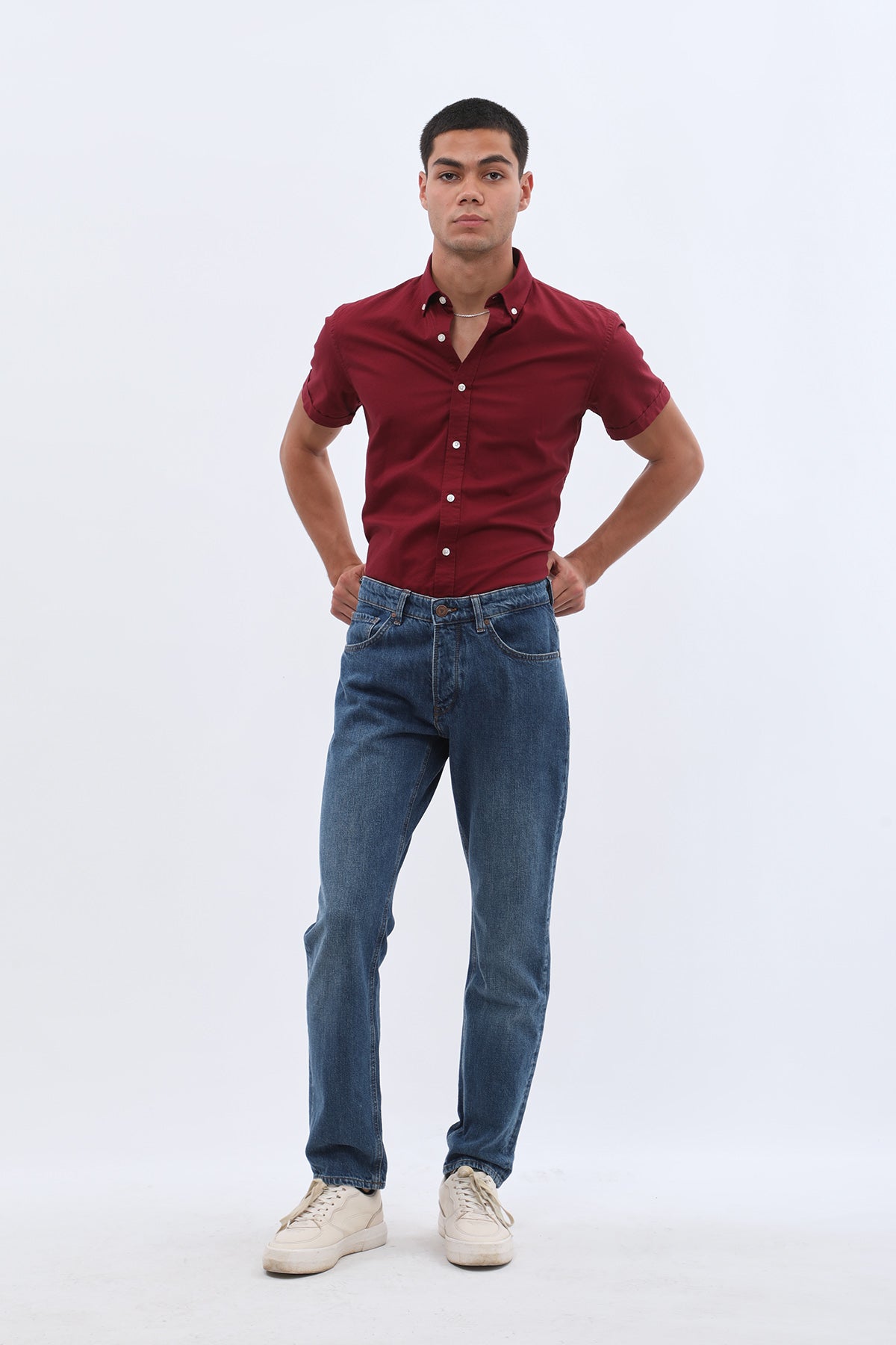 DNM UNITED Slim Fit Jeans - Blue