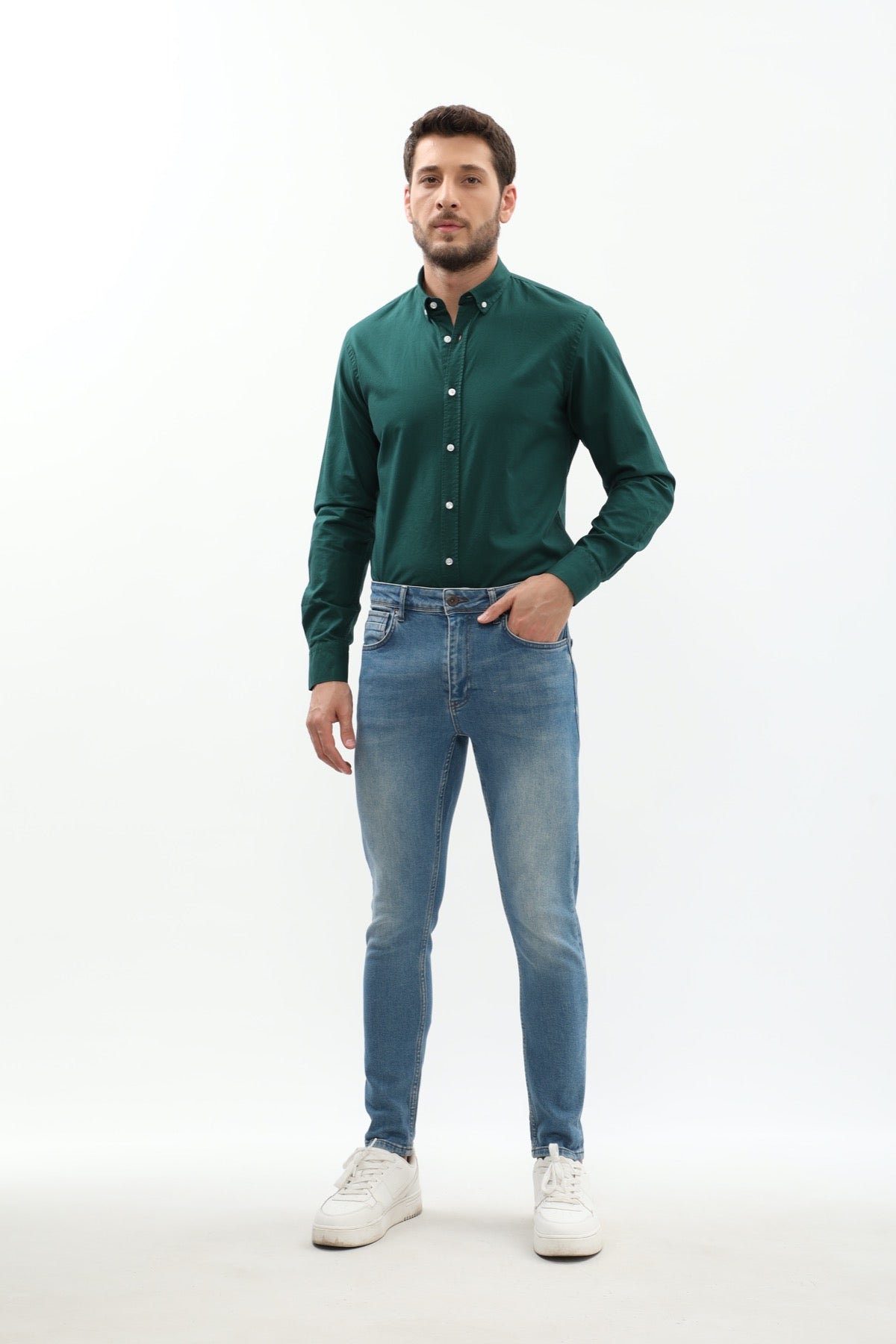 JEANSPRO Slim Fit Jeans - Light Blue Wash