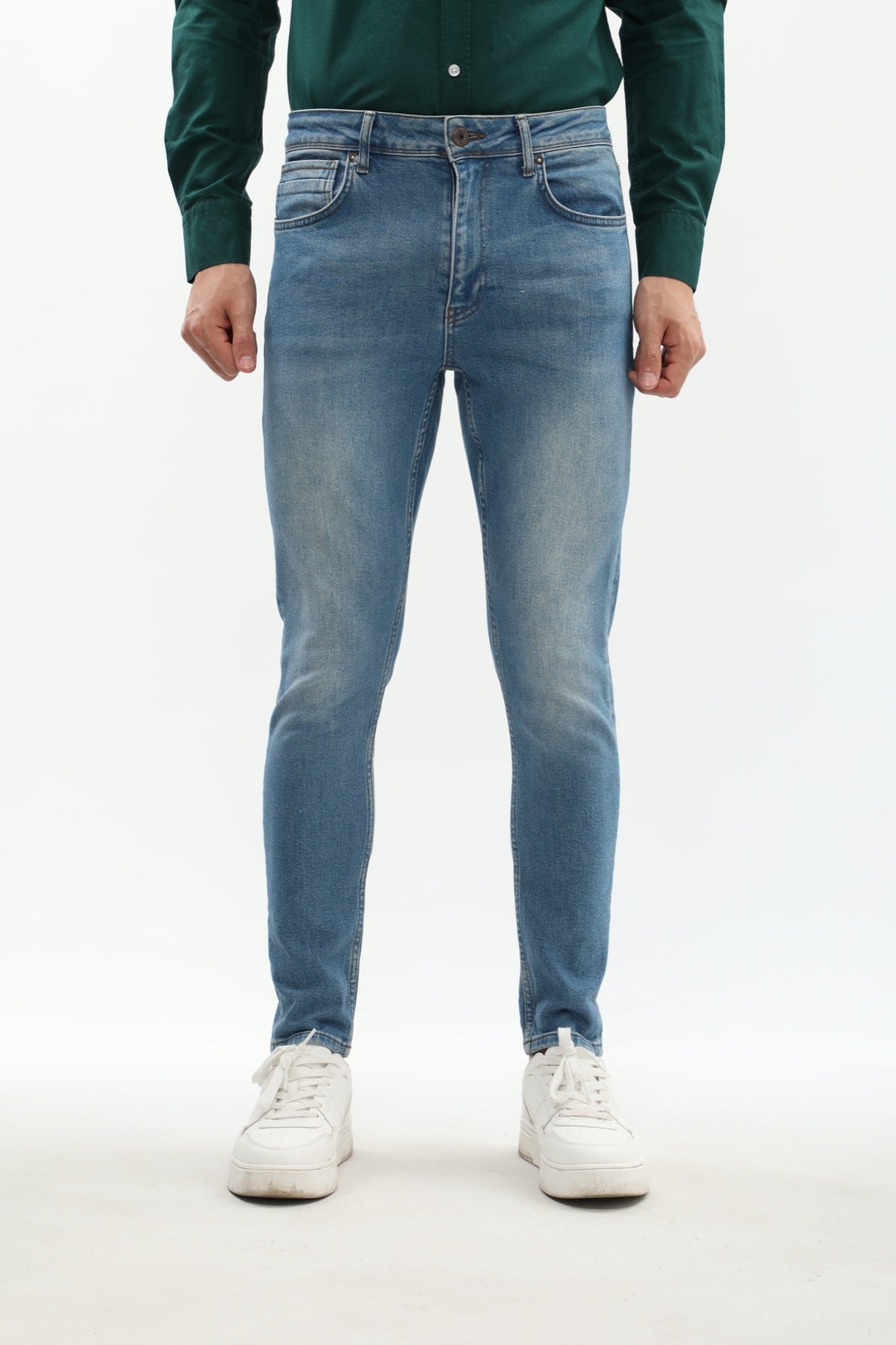 JEANSPRO Slim Fit Jeans - Light Blue Wash