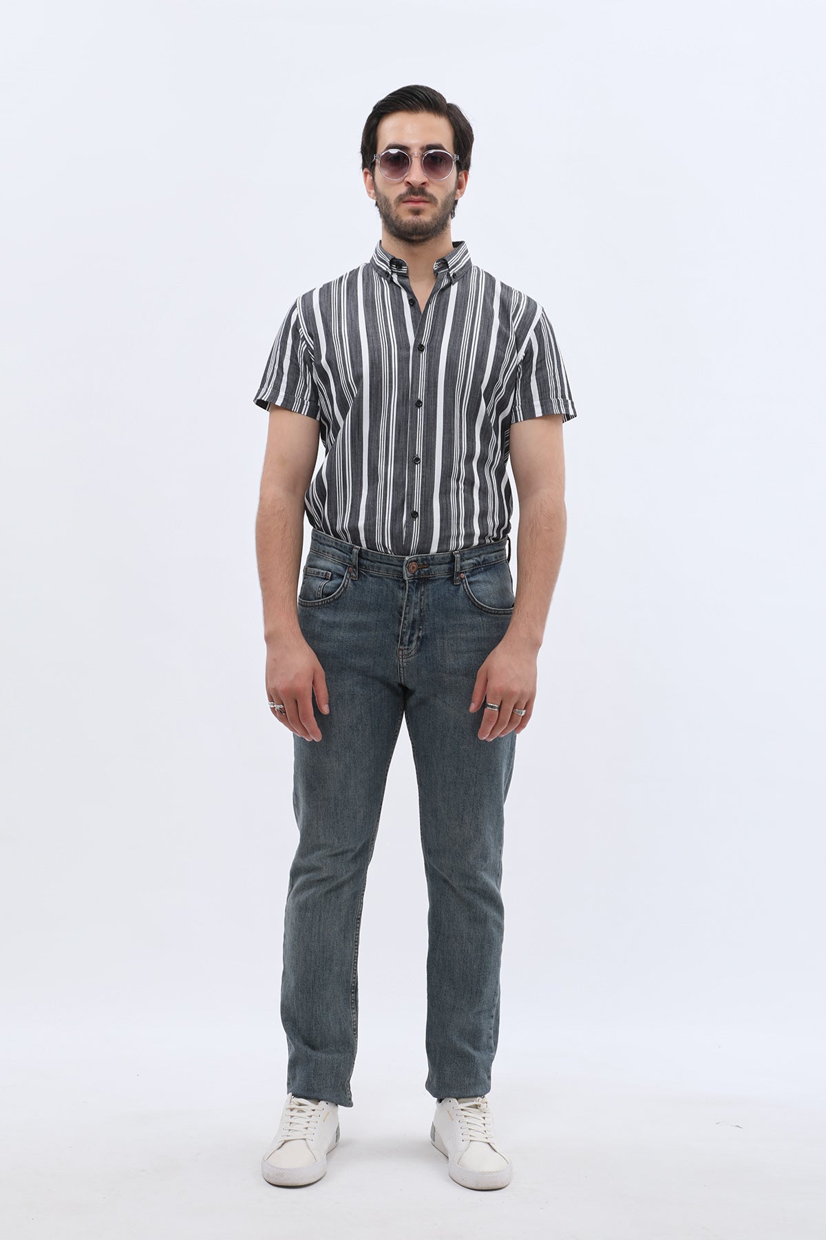 DNM UNITED Comfort Fit Jeans - Vintage Faded Blue