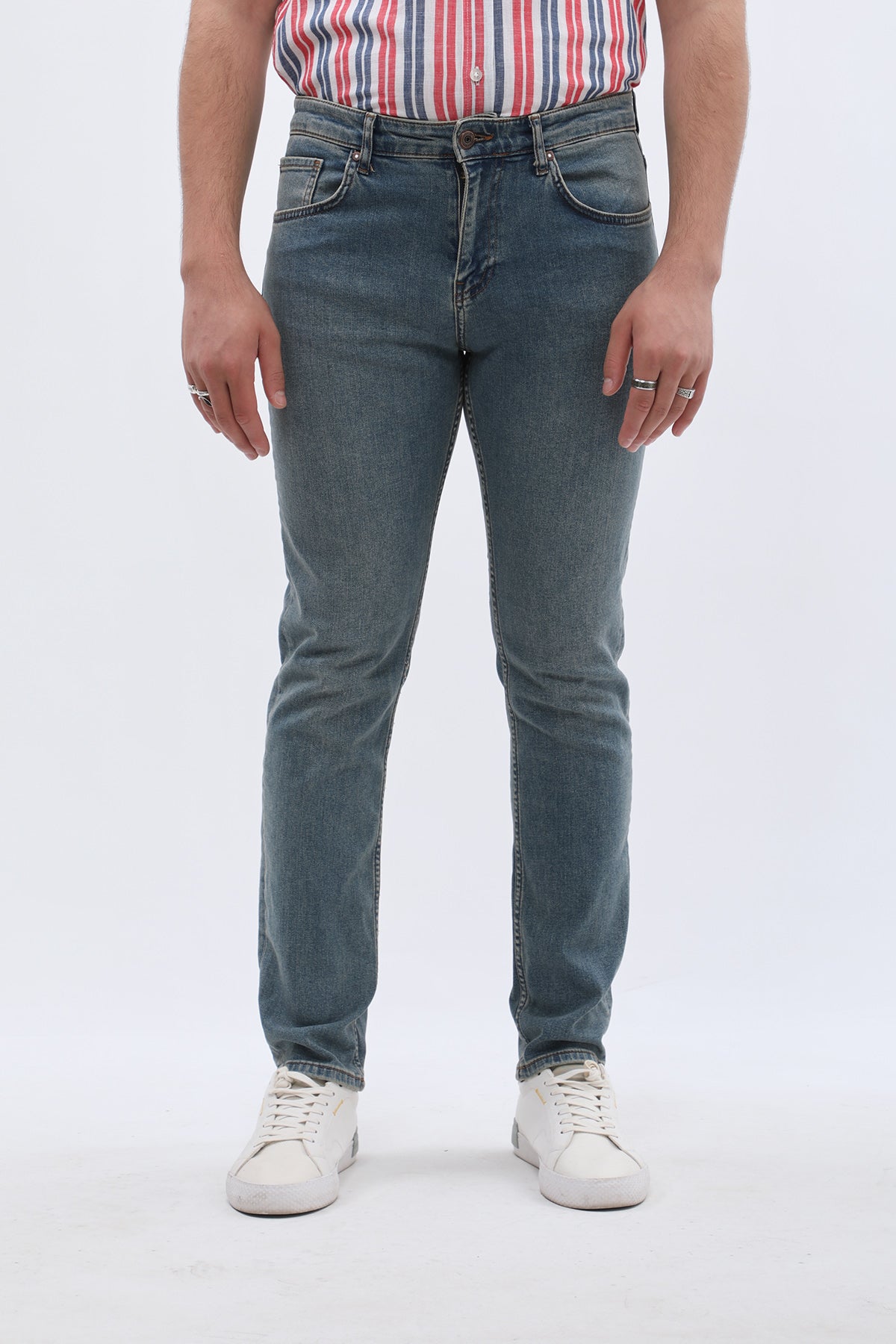 JEANSPRO Comfort Fit Jeans - Stonewashed Denim Blue