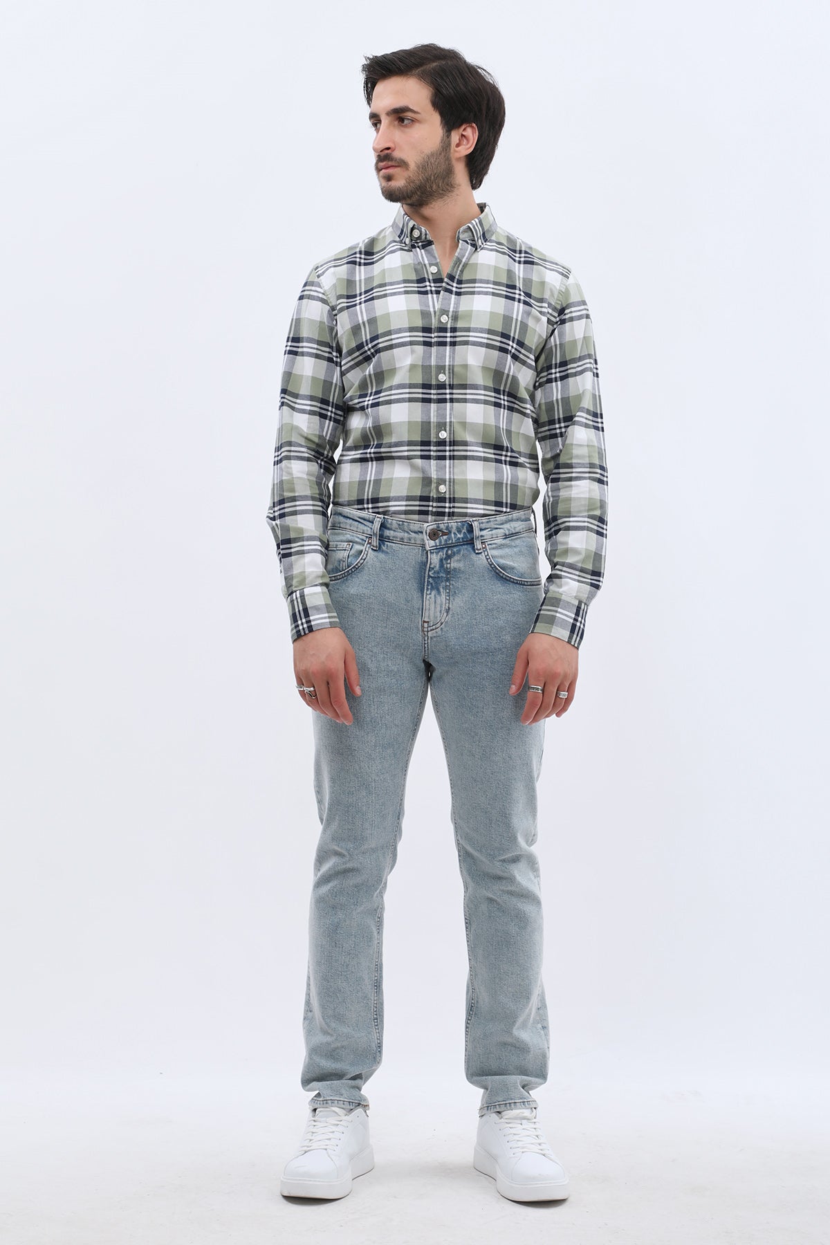 JEANSPRO Comfort Fit Jeans - Sky Blue Washed