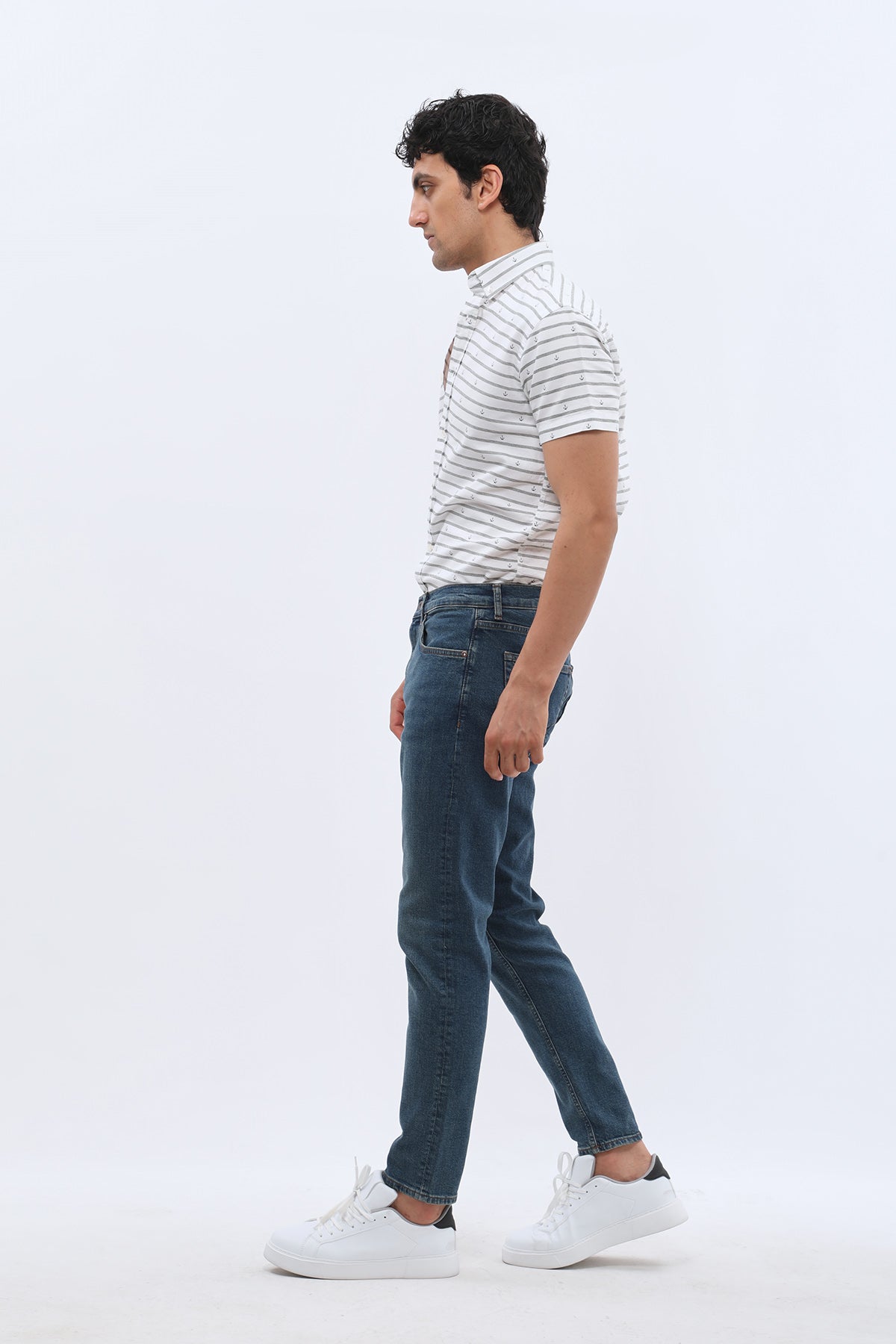 JEANSPRO Boyfriend Slim Fit Jeans - Vintage Indigo