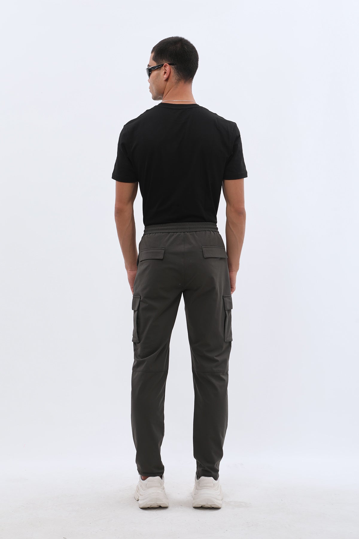 JEANSPRO Stretch-Blend Cargo Pants - Green