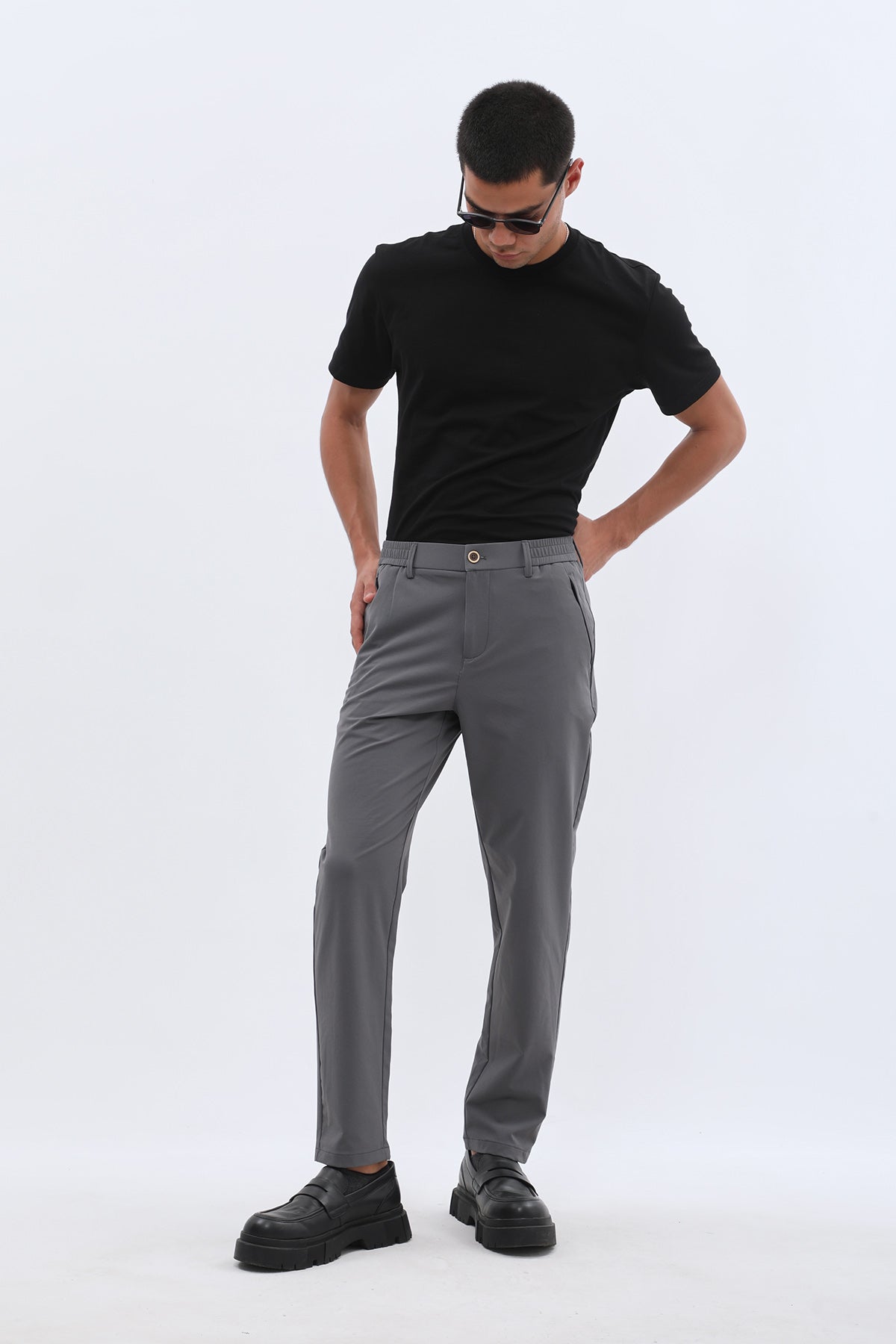 JEANSPRO Technical Stretch-Blend Pants with Zip Pocket - Antra