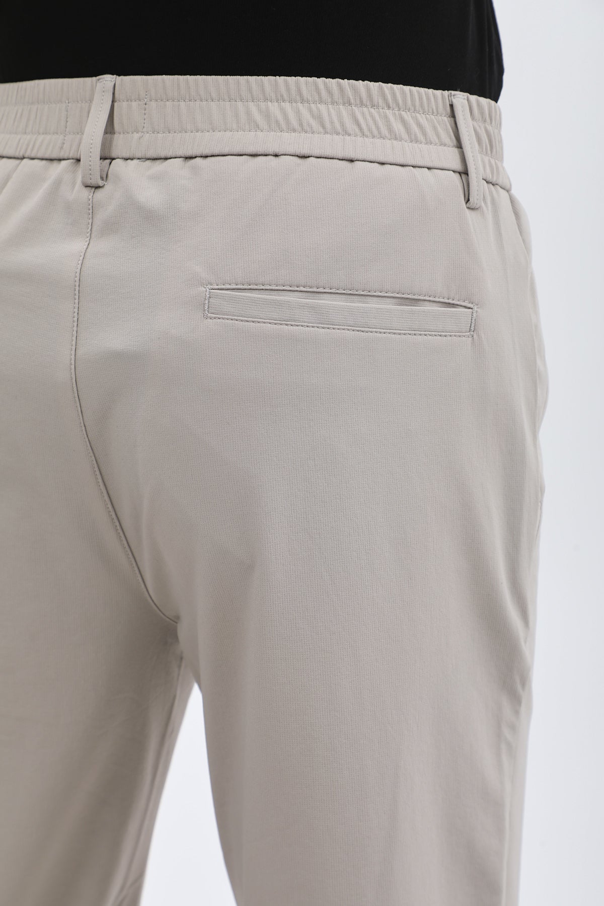 JEANSPRO Technical Stretch-Blend Pants with Zip Pocket - Stone