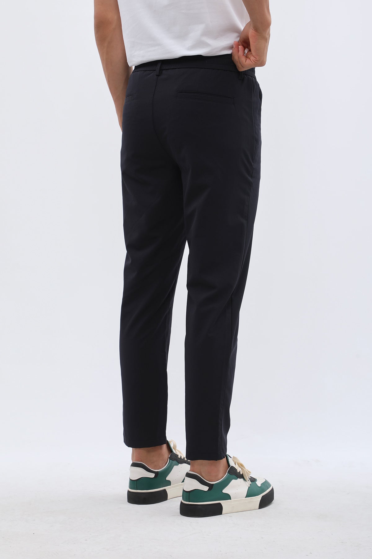 JEANSPRO Technical Stretch-Blend Pants with Zip Pocket - Navy