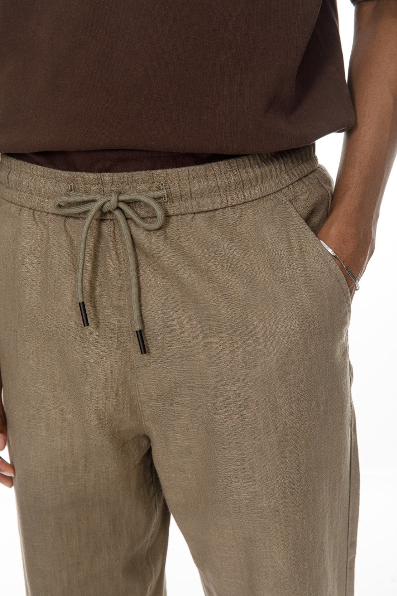JEANS PRO light Green Loose Fit Pants