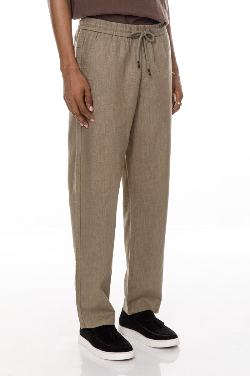 JEANS PRO light Green Loose Fit Pants