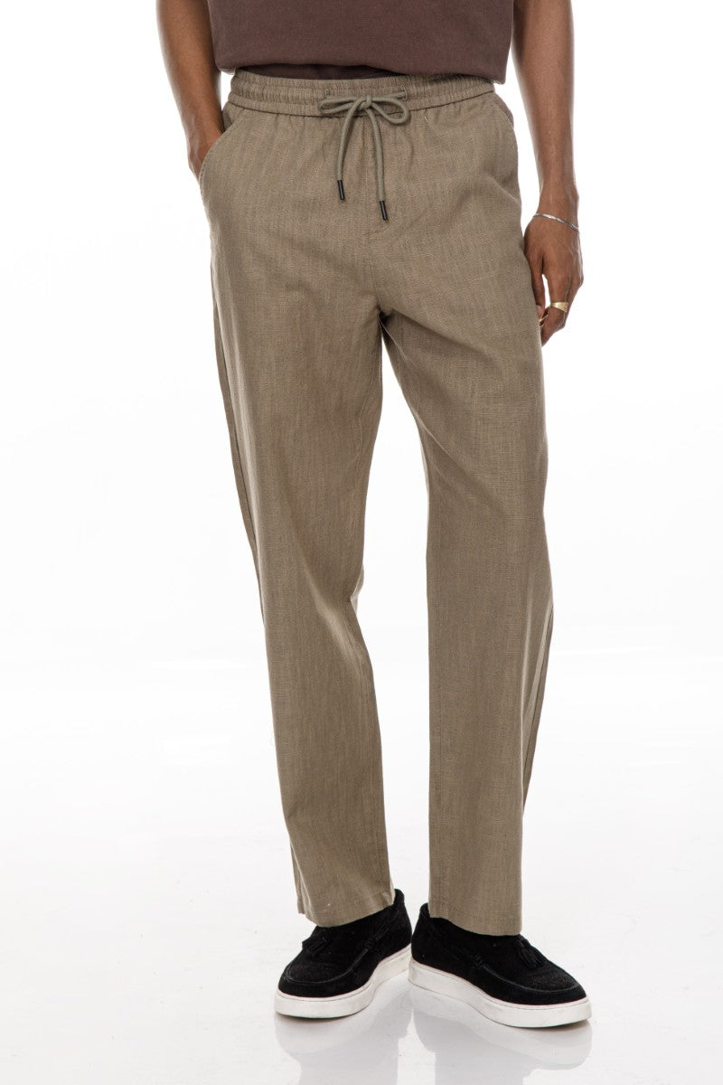 JEANS PRO light Green Loose Fit Pants