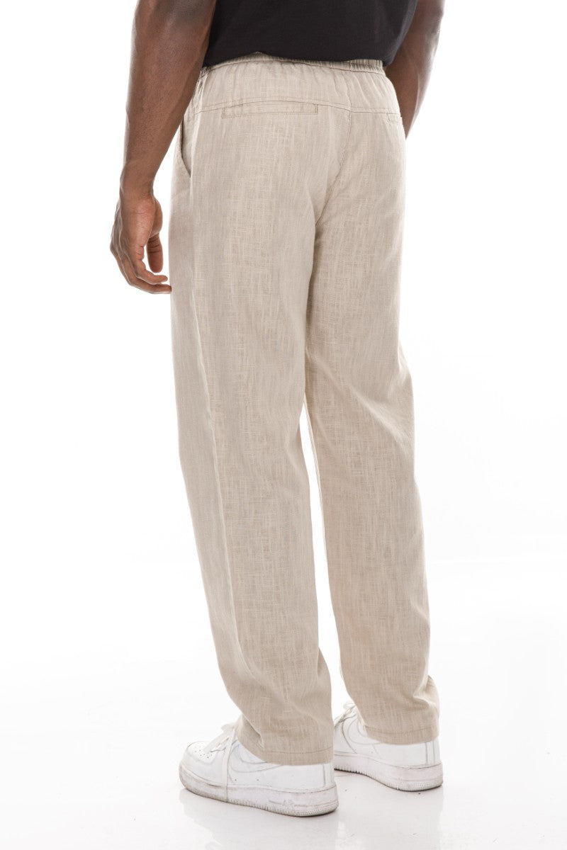 JEANS PRO light Beige Loose Fit Pants