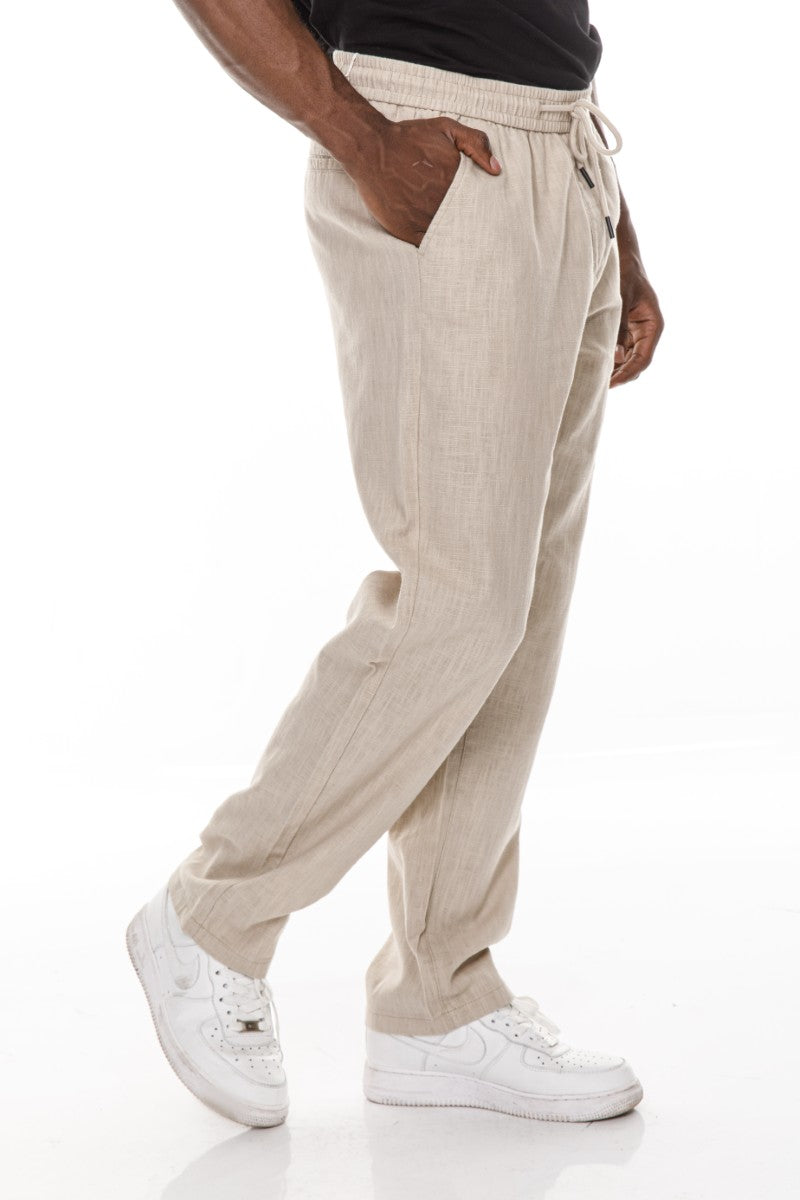 JEANS PRO light Beige Loose Fit Pants