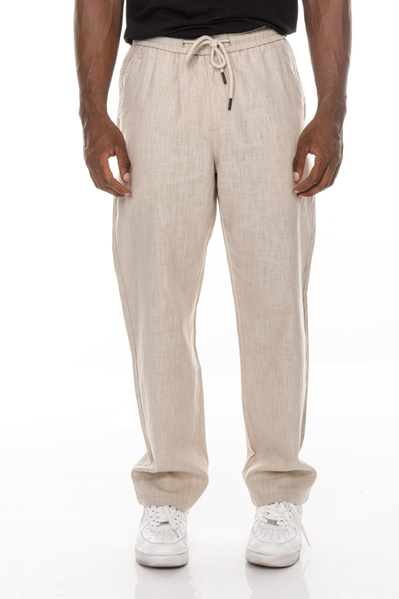 JEANS PRO light Beige Loose Fit Pants