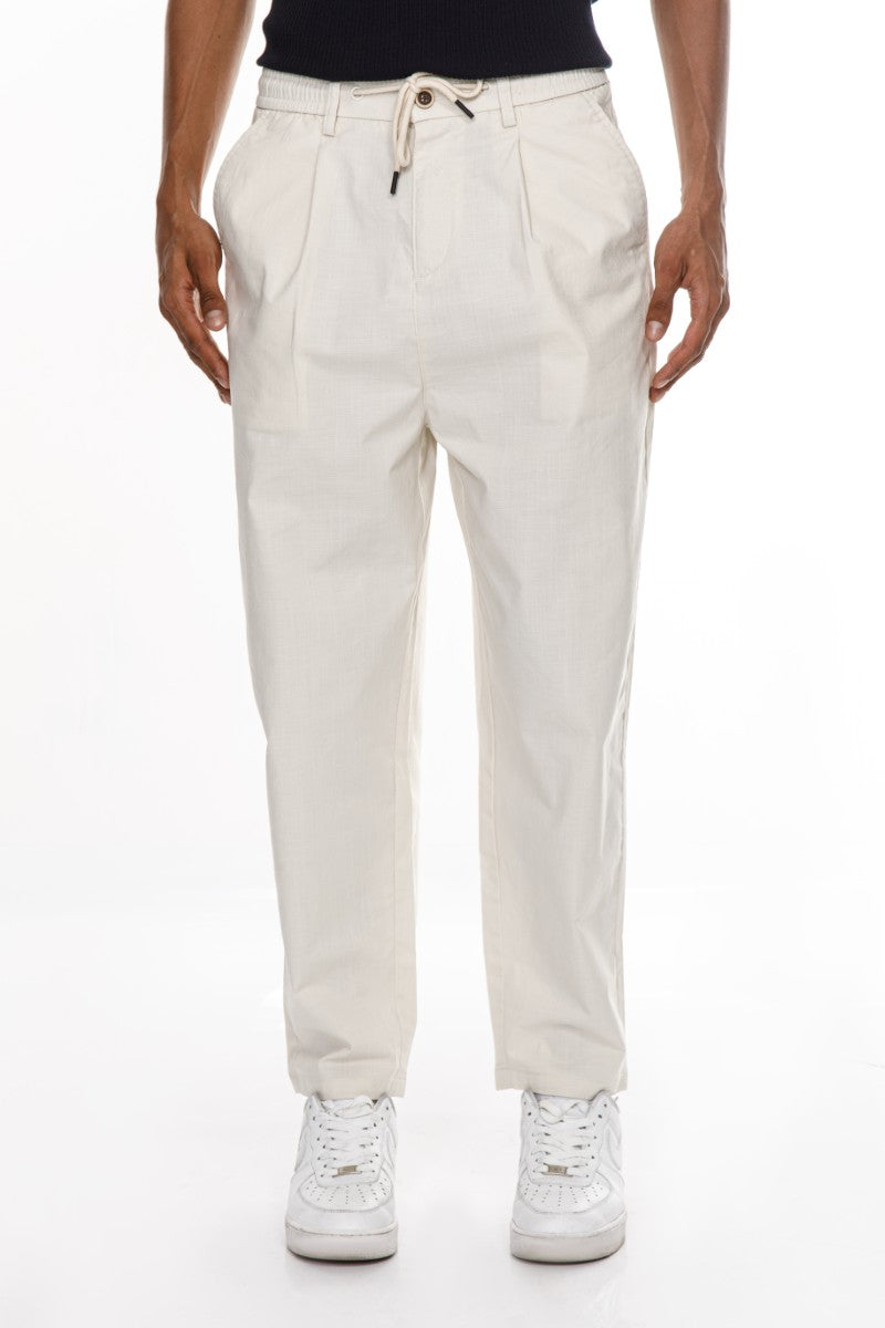 JEANS PRO light Beige Loose Fit Pants