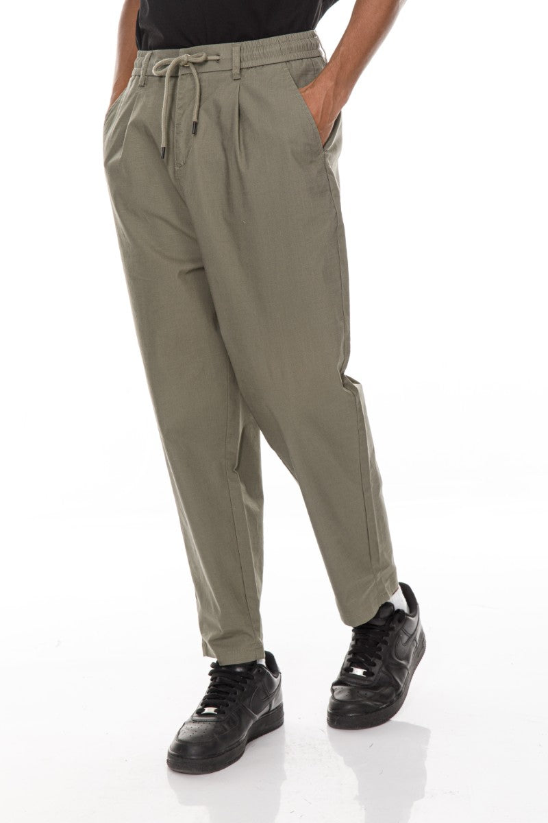 JEANS PRO light Green Loose Fit Pants