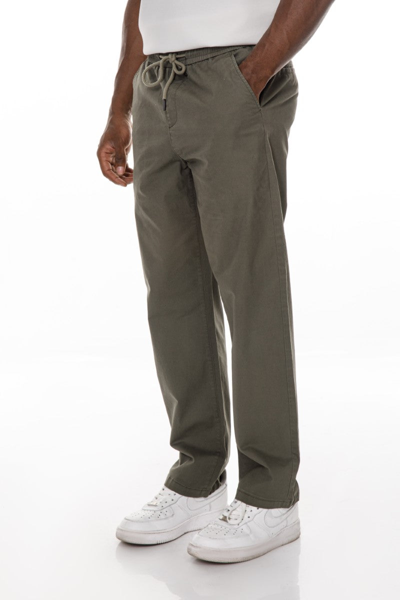 JEANS PRO light Green Loose Fit Pants