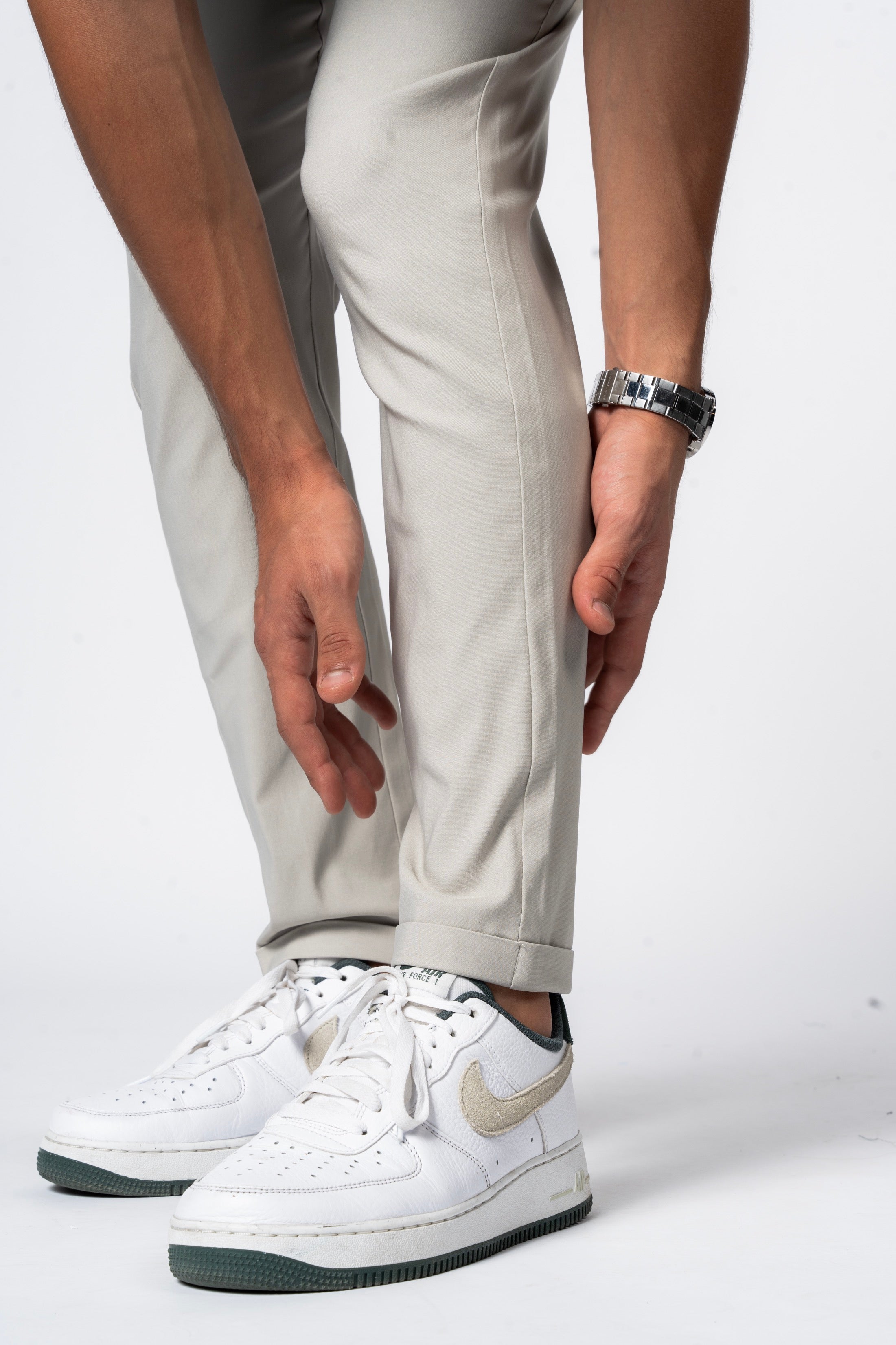 JEANSPRO Technical Stretch-Blend Jogger Pants - Stone