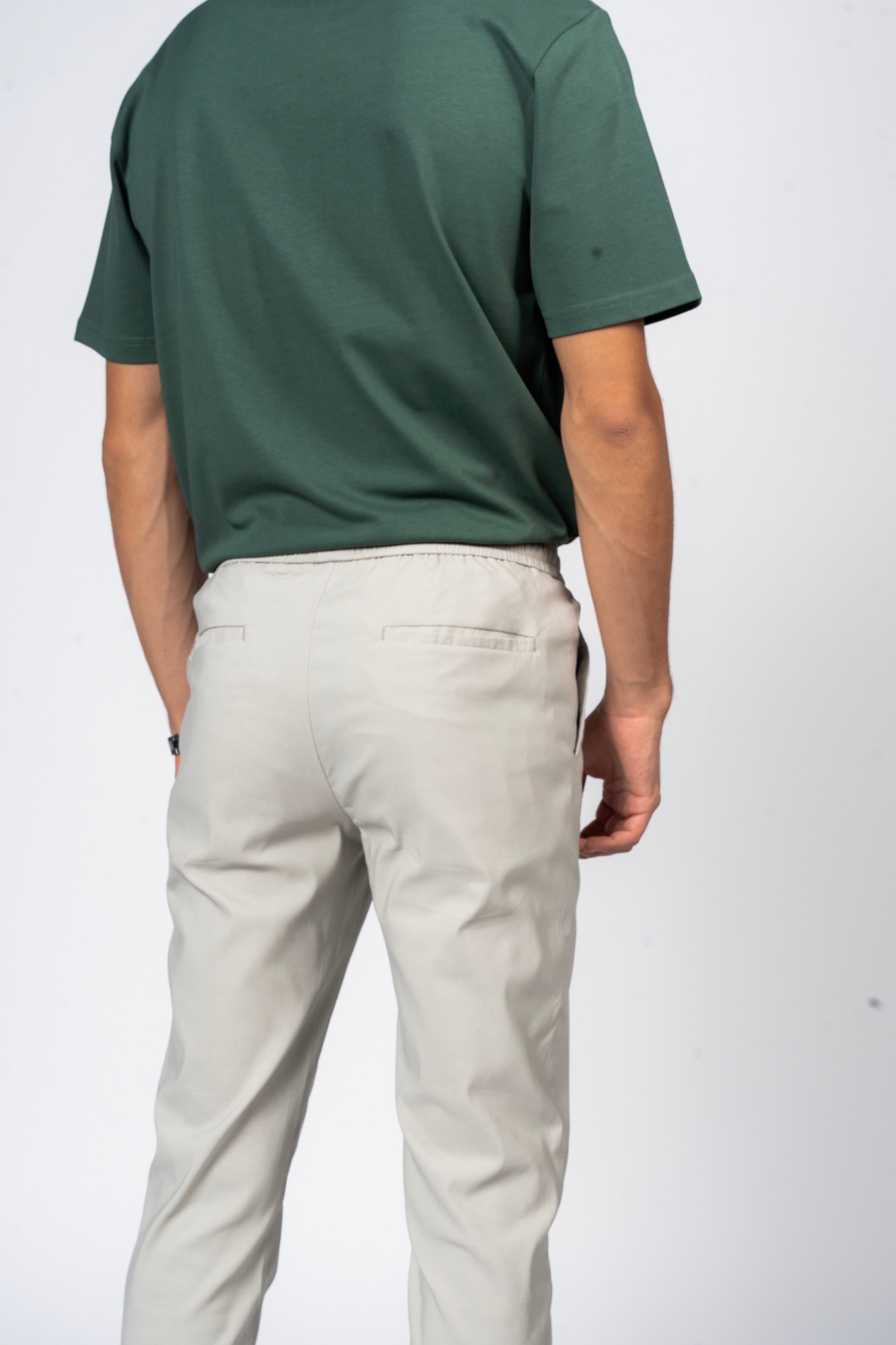 JEANSPRO Technical Stretch-Blend Jogger Pants - Stone