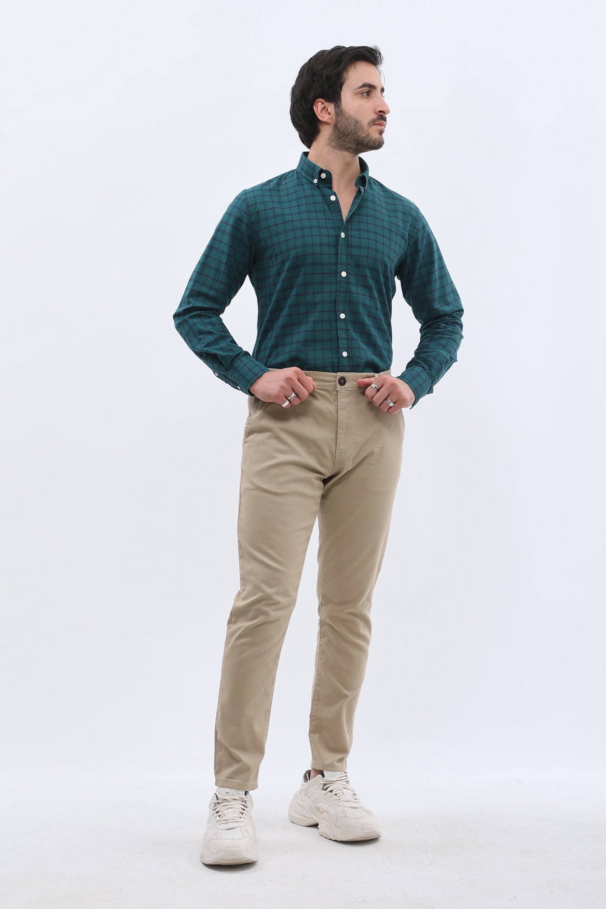 JEANSPRO Cotton Slim Fit Chino Pants - Mustard