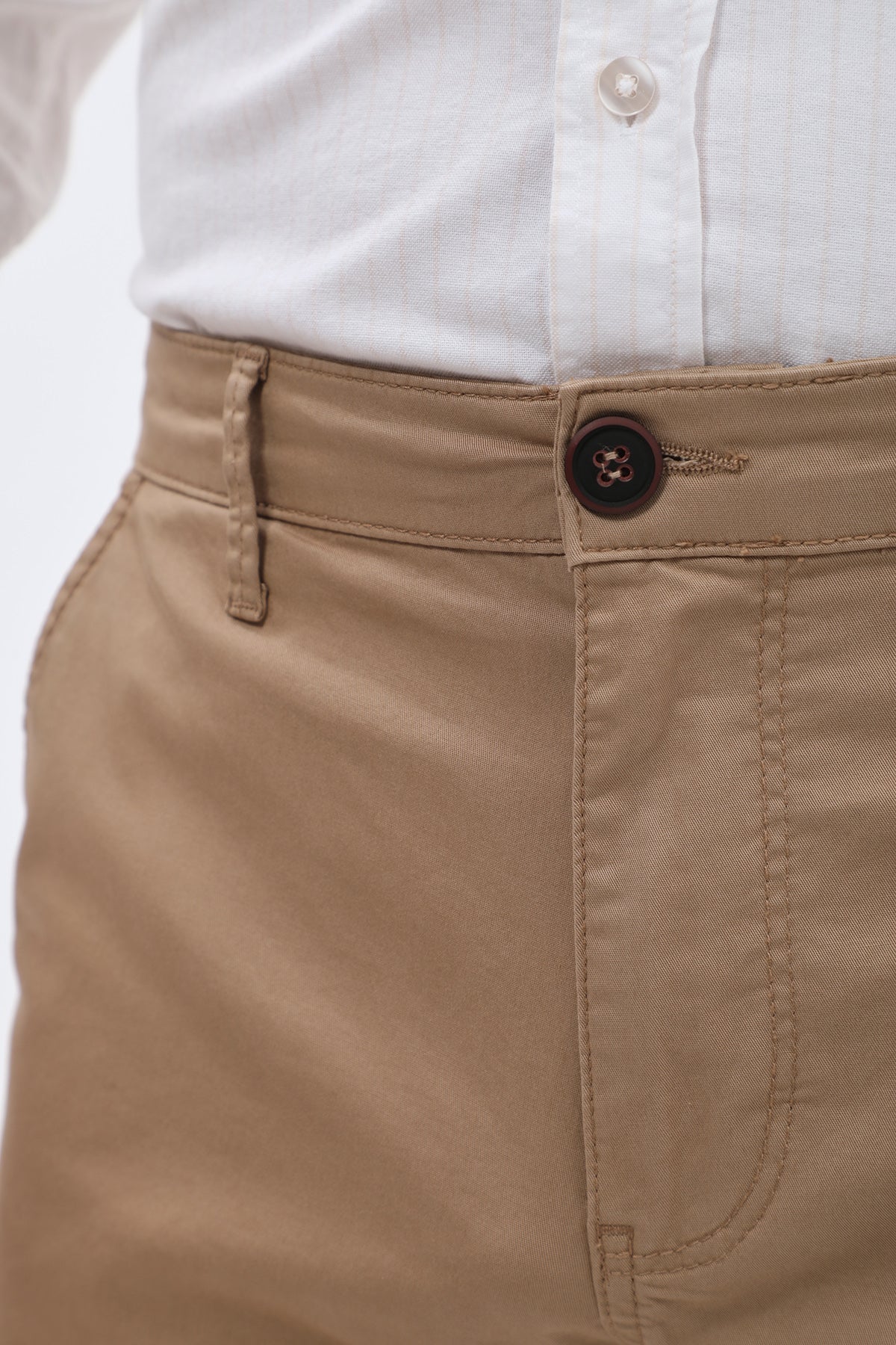 JEANSPRO Cotton Slim Fit Chino Pants - Camel