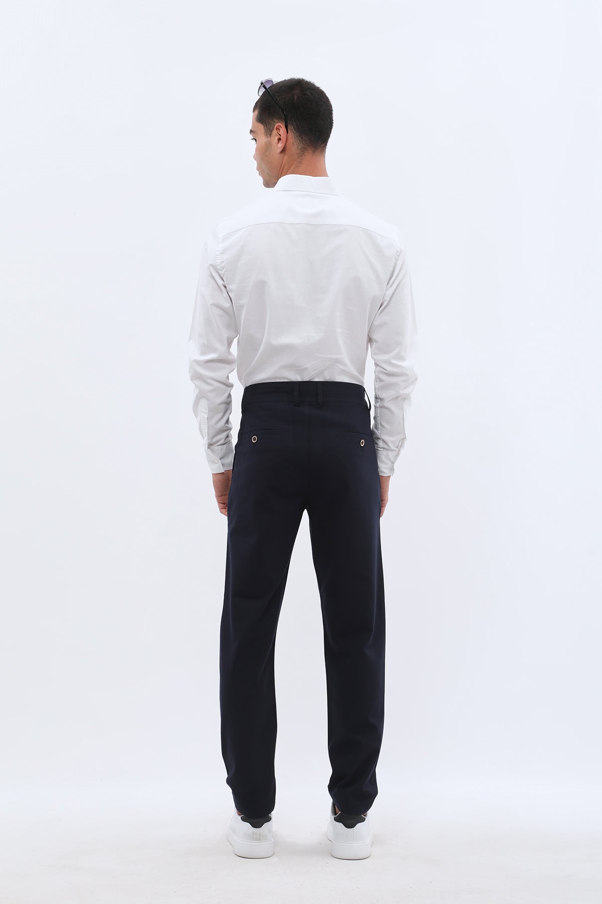 JEANSPRO Technical Stretch-Blend Pants - Navy