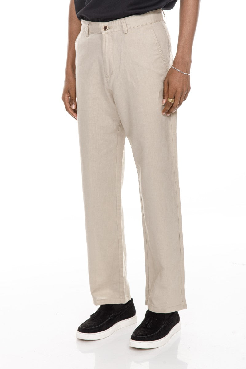 JEANS PRO Beige Loose Fit Pants