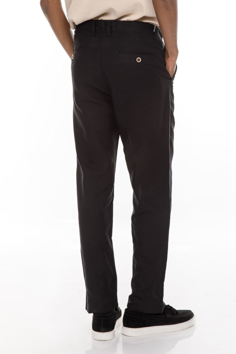 JEANS PRO Black Loose Fit Chino Pants