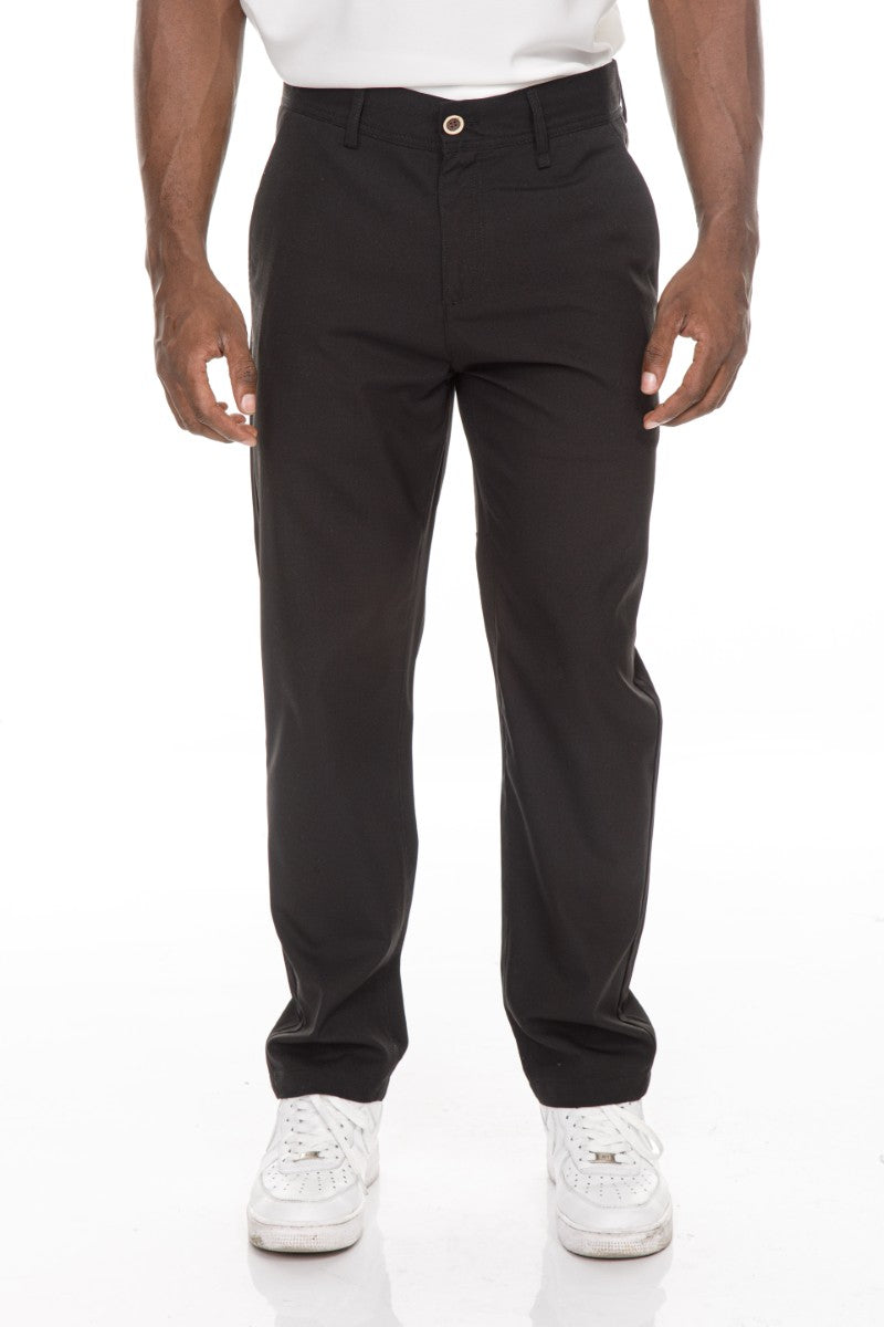 JEANS PRO Black Loose Fit Chino Pants