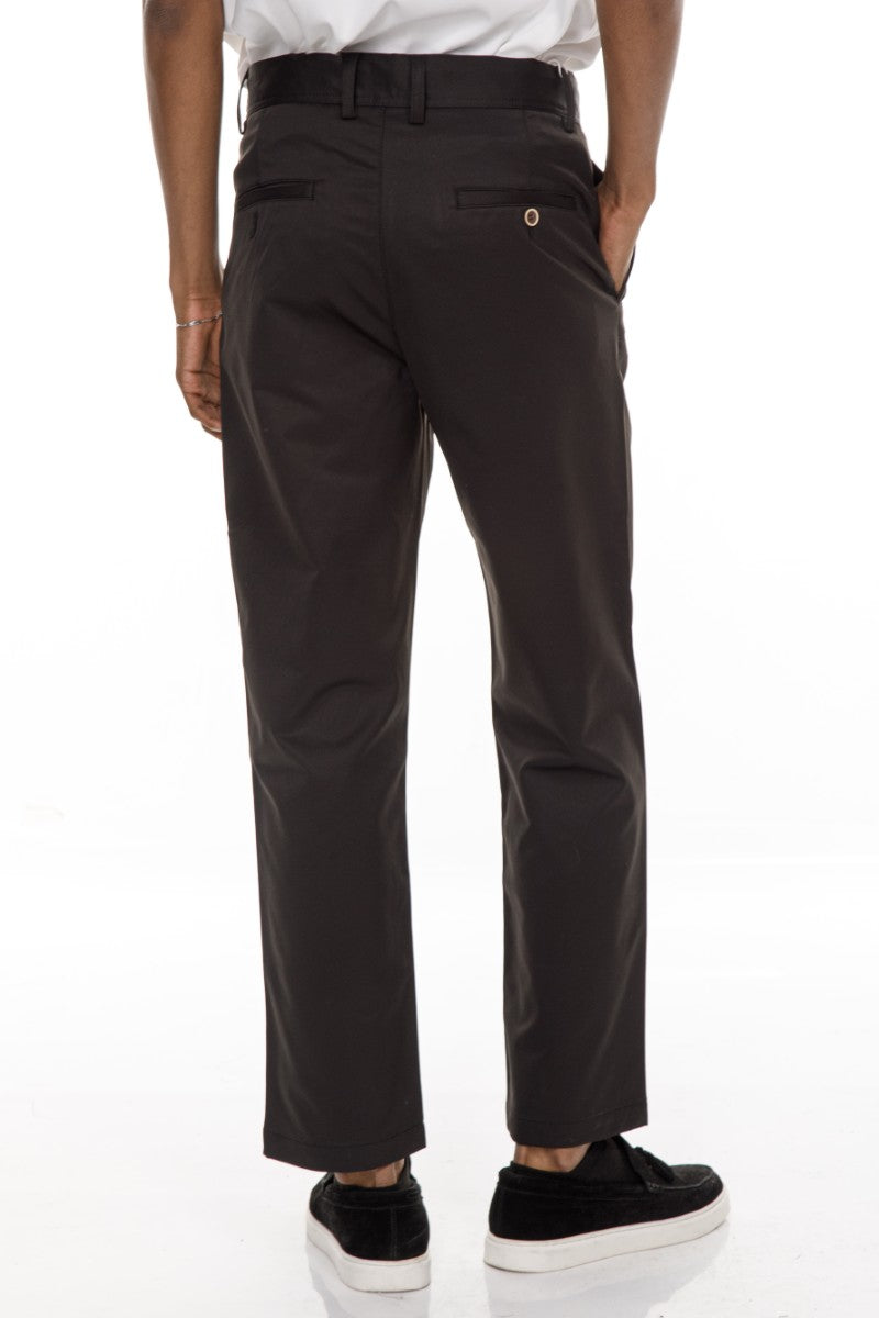 JEANS PRO Black Loose Fit Chino Pants