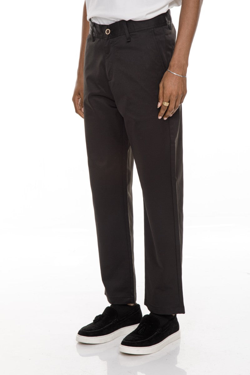 JEANS PRO Black Loose Fit Chino Pants