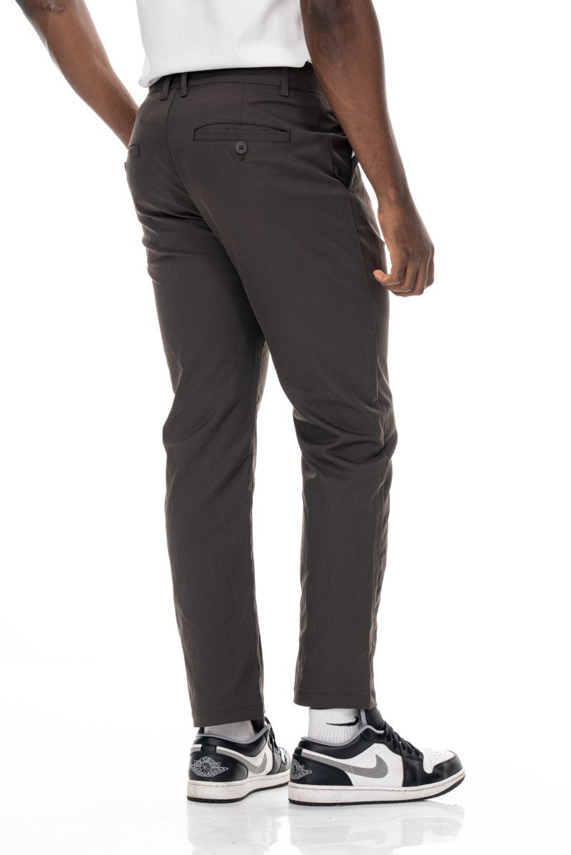 بنطال مريح - بني داكن