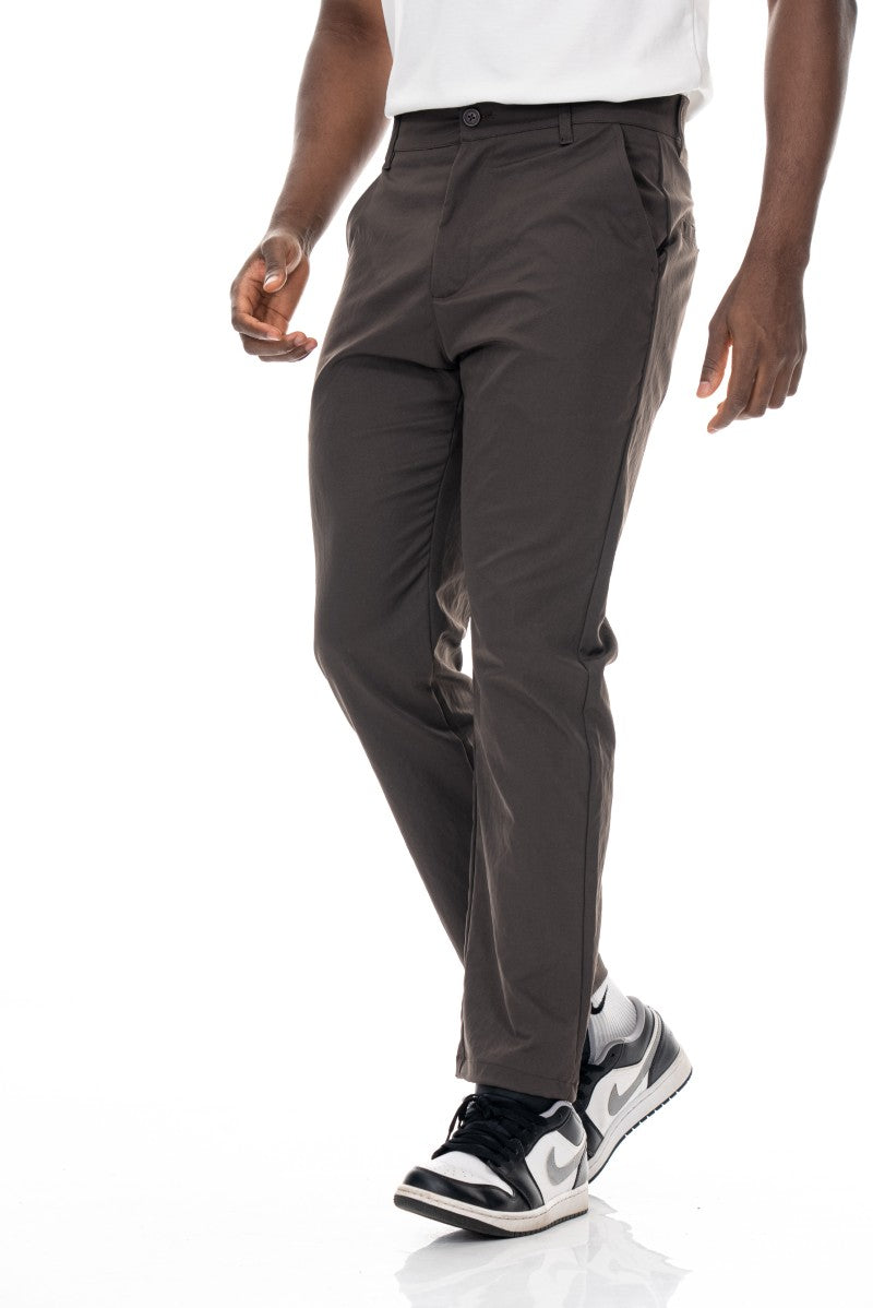 بنطال مريح - بني داكن