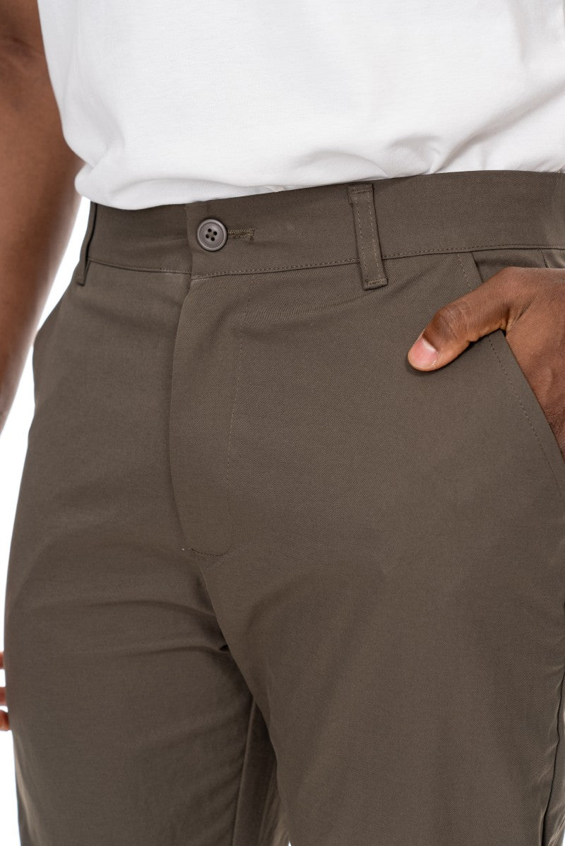 بنطال مريح - كاكي