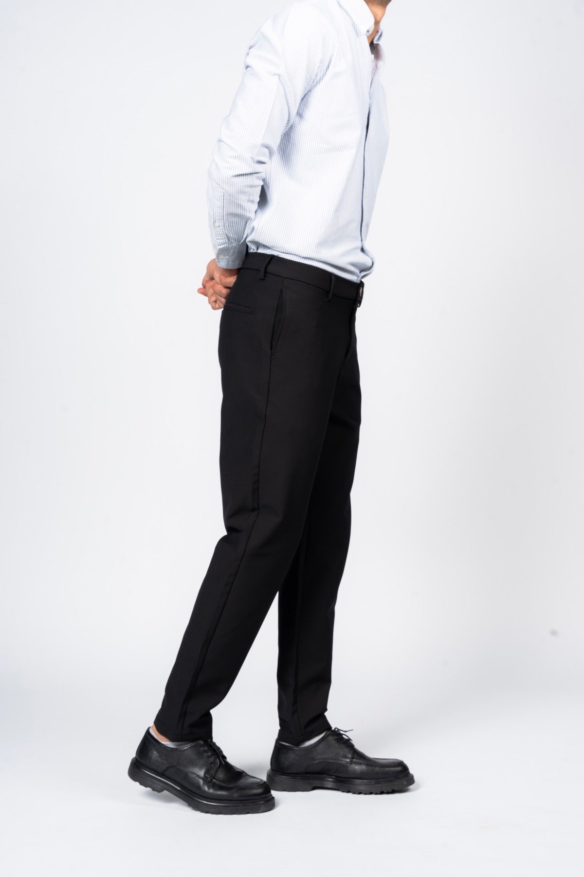 JEANSPRO Technical Stretch-Blend Pants - Black
