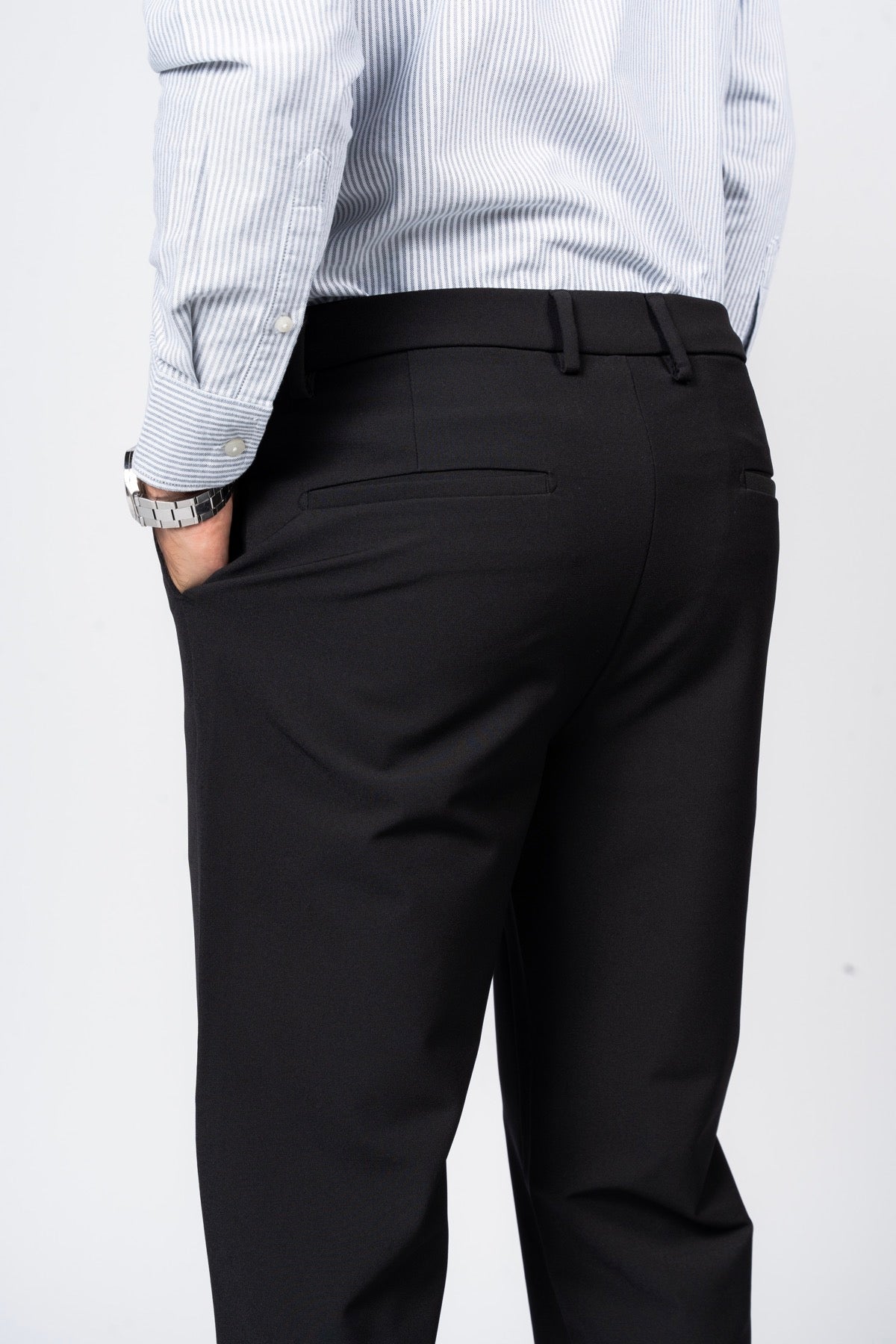 JEANSPRO Technical Stretch-Blend Pants - Black