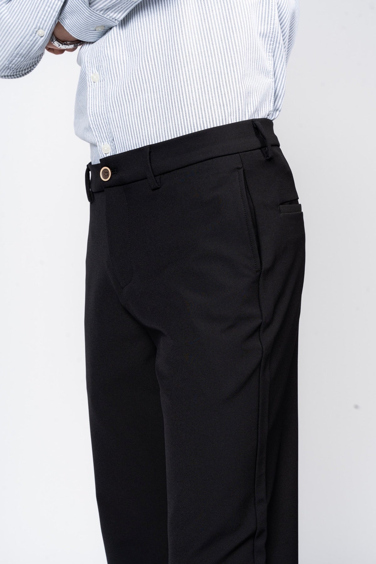 JEANSPRO Technical Stretch-Blend Pants - Black