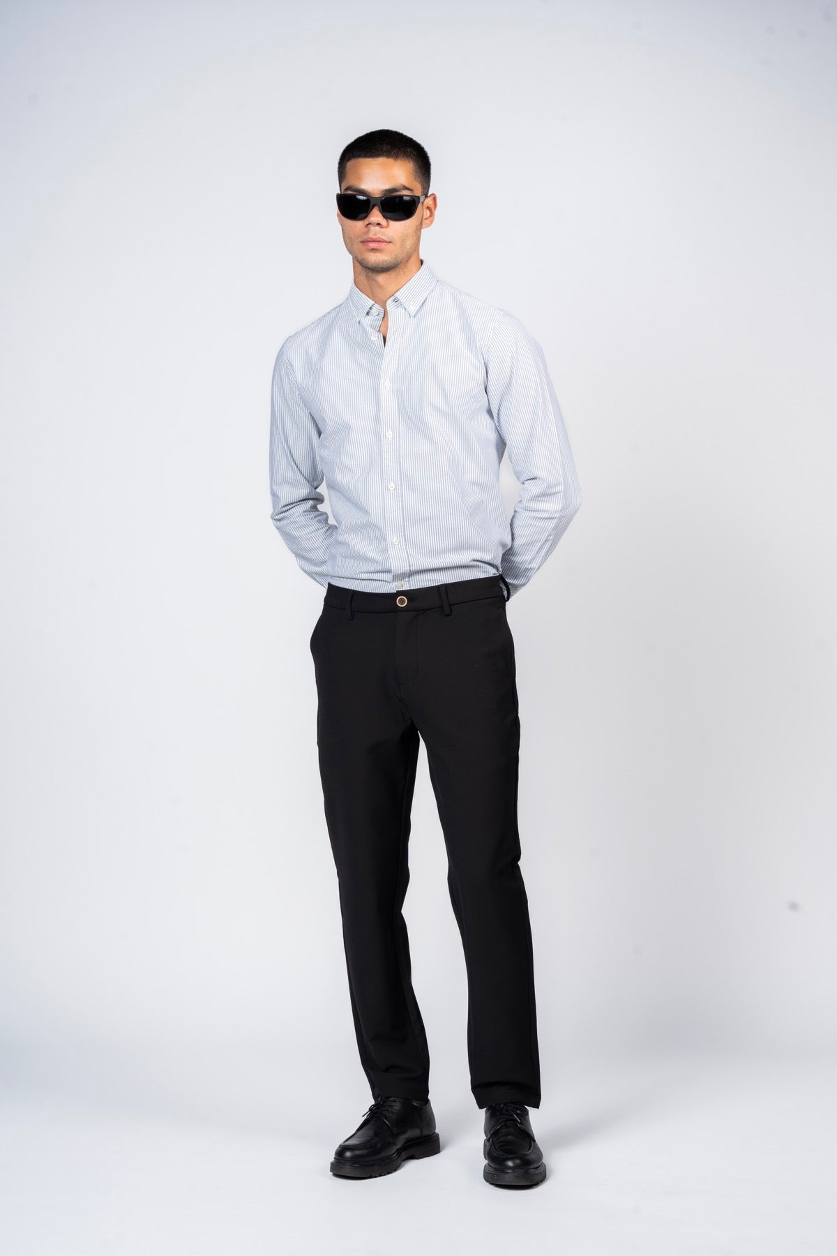 JEANSPRO Technical Stretch-Blend Pants - Black
