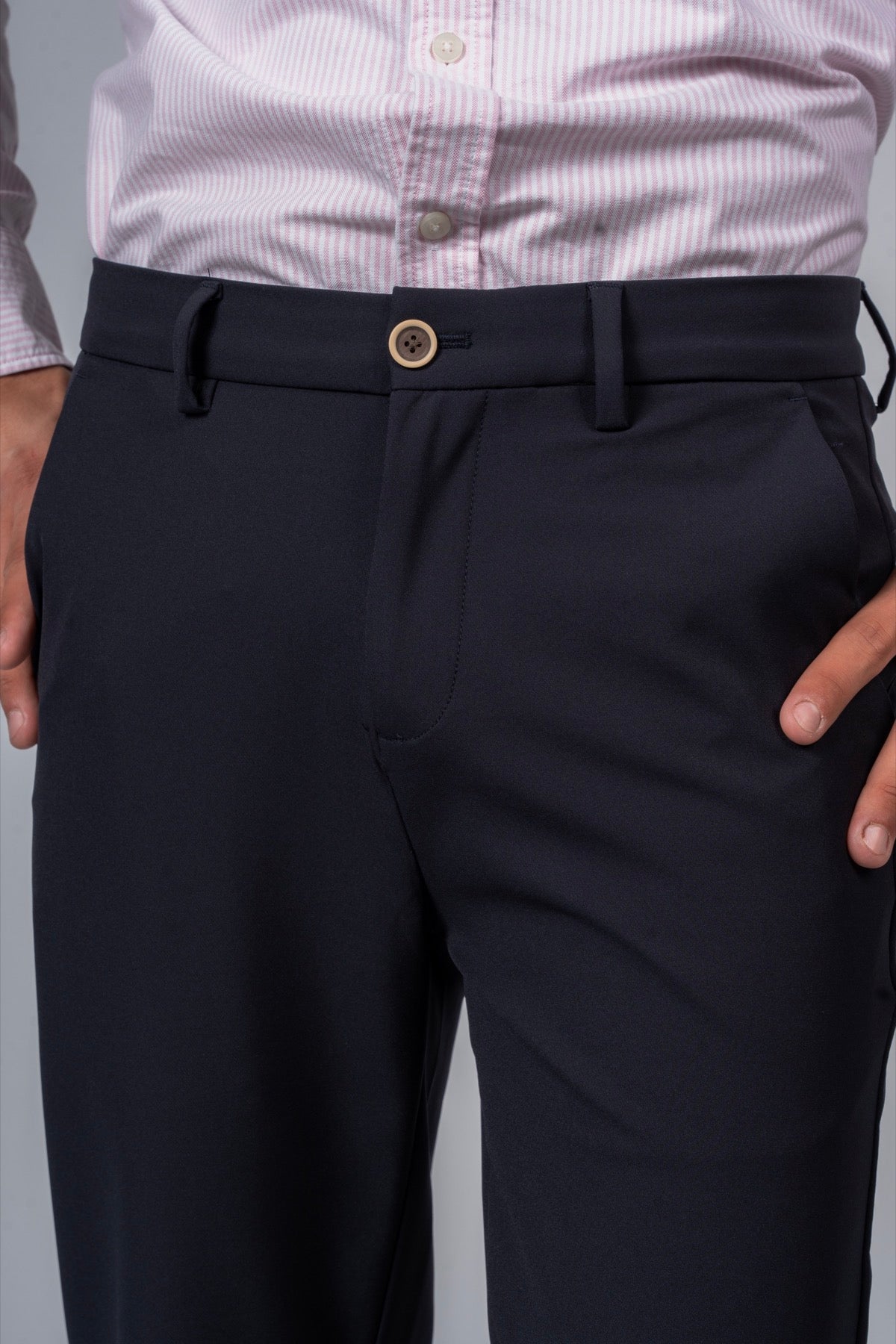 JEANSPRO Technical Stretch-Blend Pants - Navy