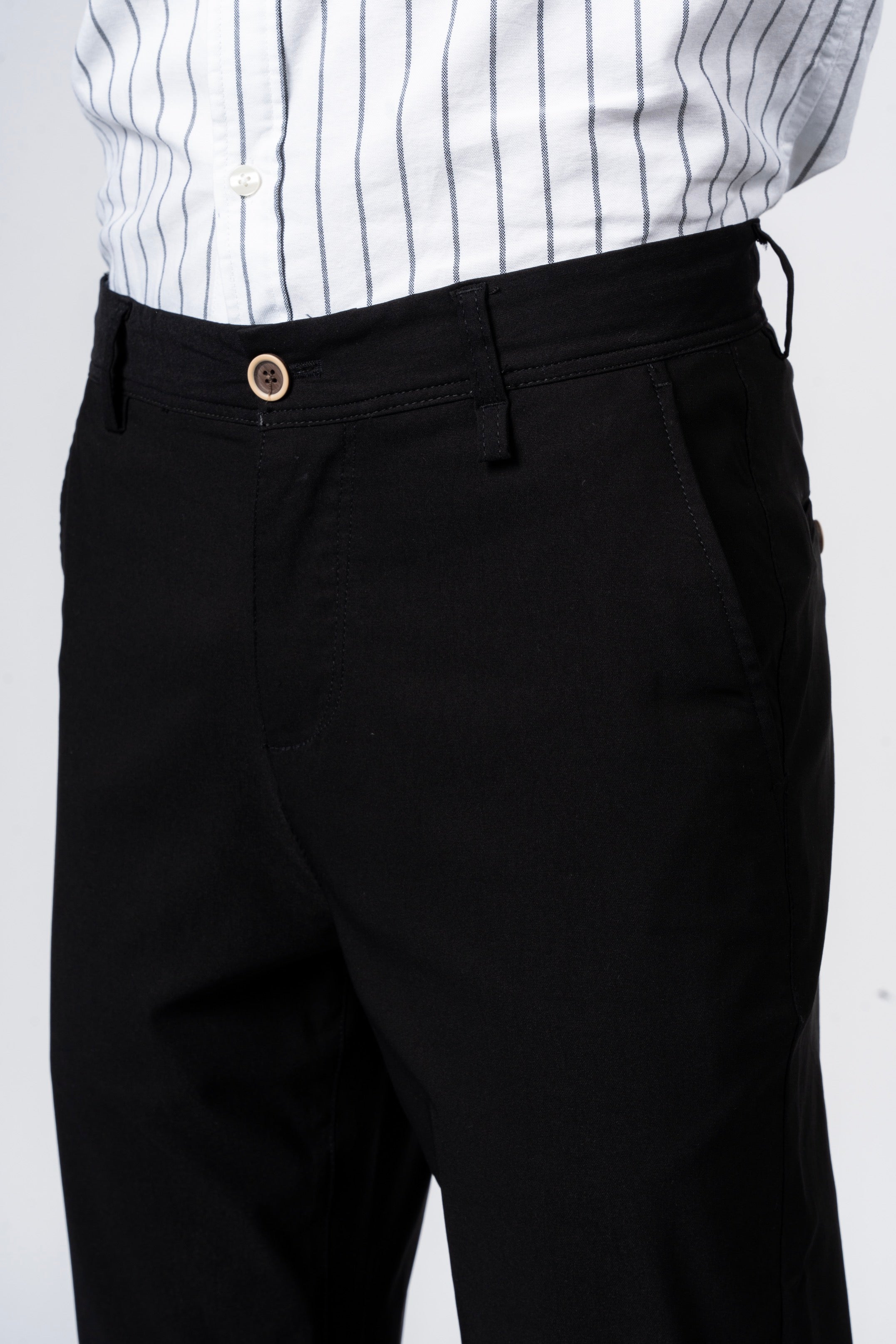 JEANSPRO Technical Stretch-Blend Pants - Black