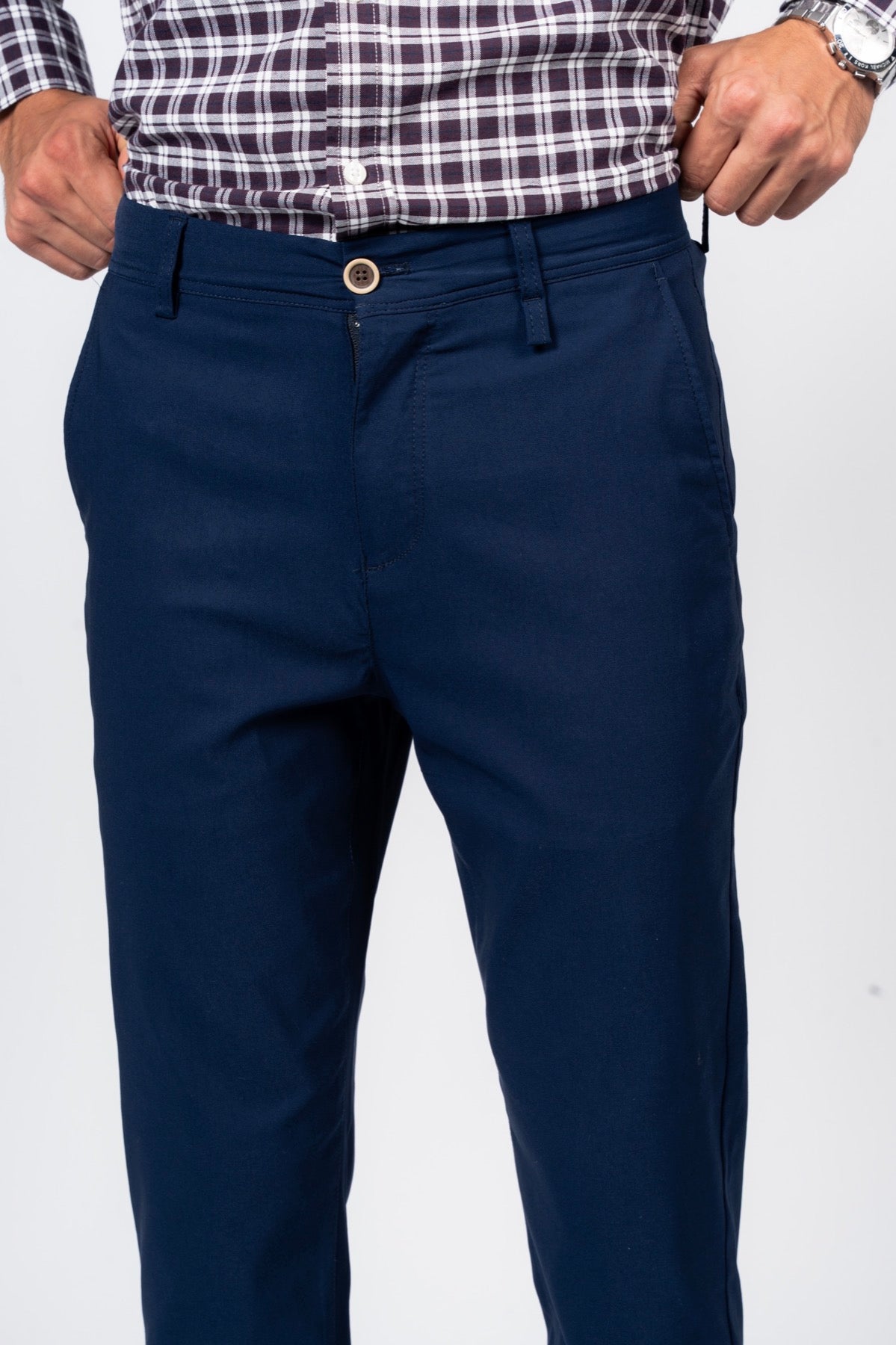 JEANSPRO Technical Stretch-Blend Pants - Navy