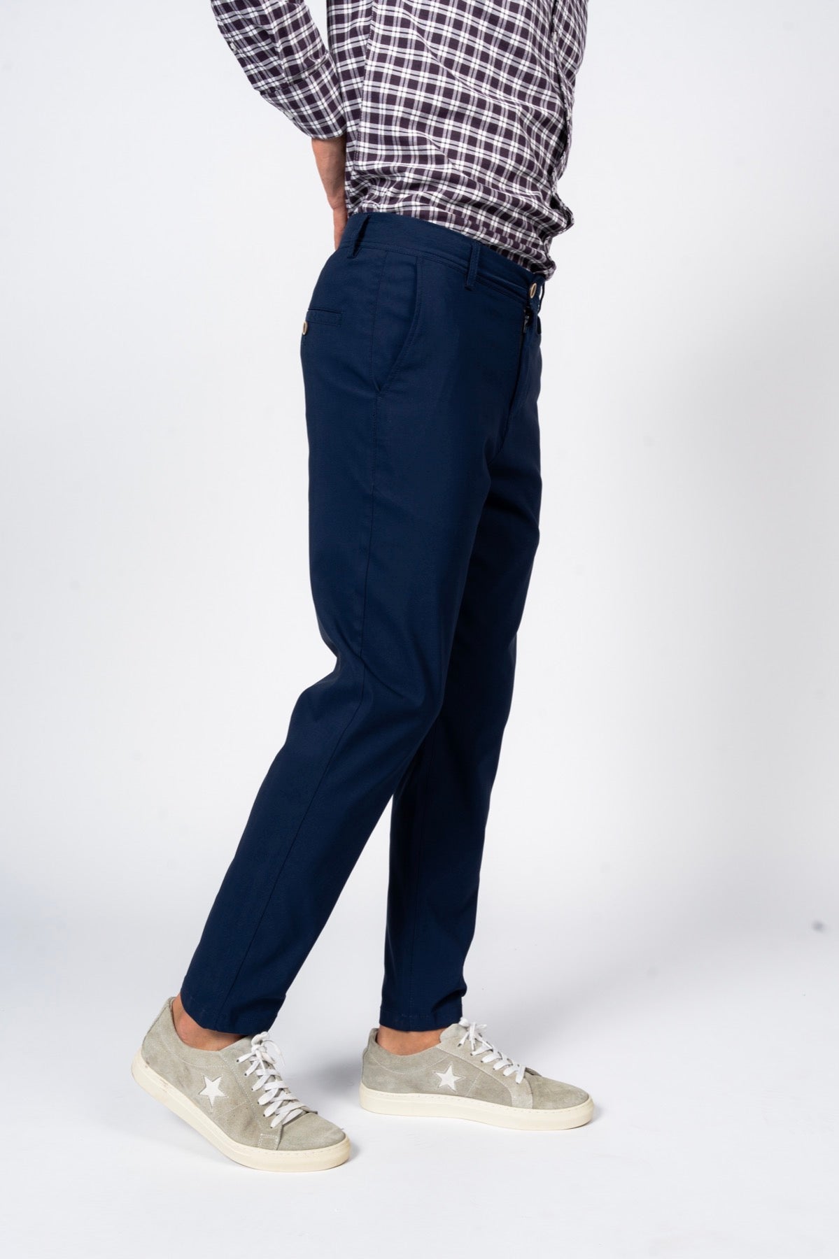 JEANSPRO Technical Stretch-Blend Pants - Navy